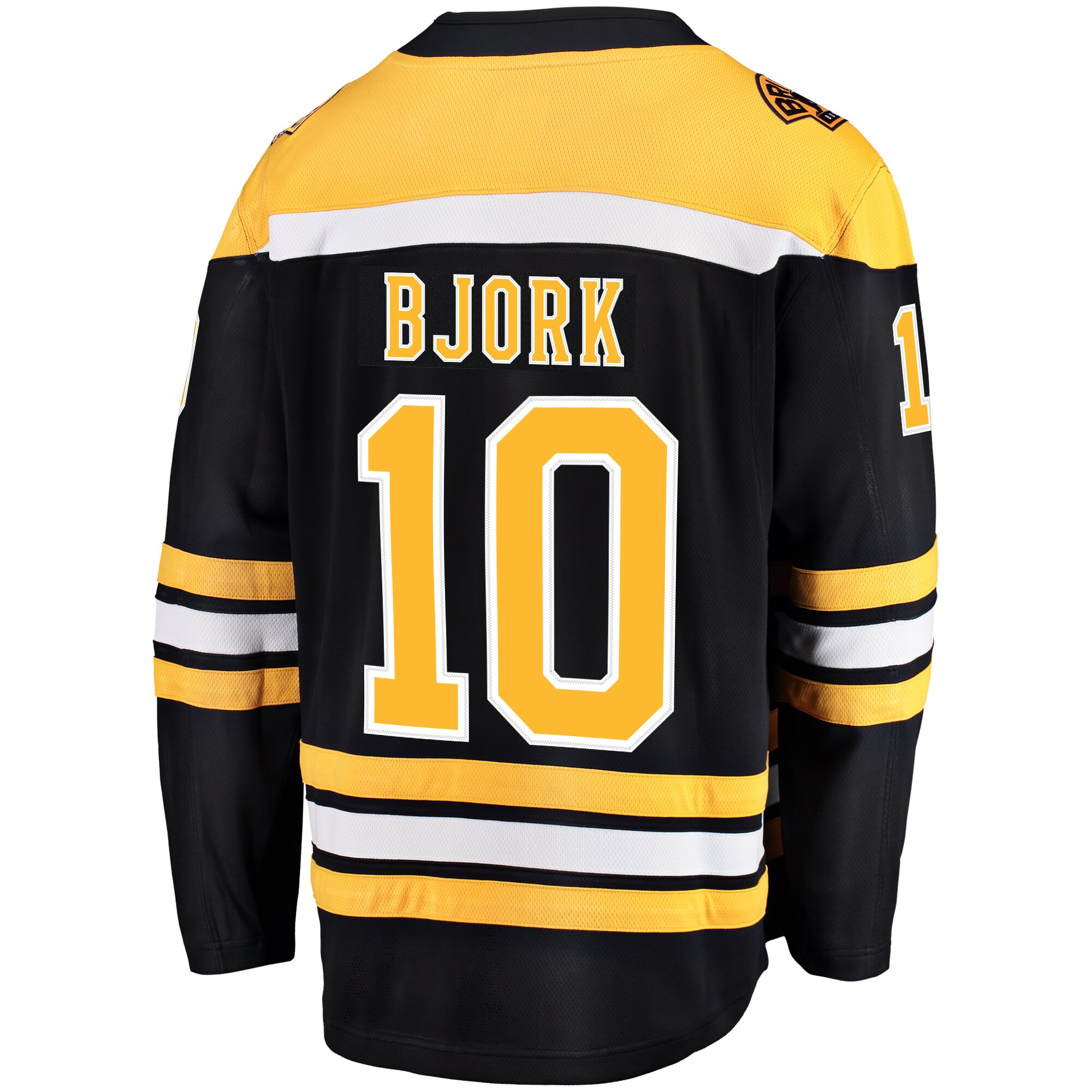 Anders Bjork Boston Bruins Fanatics Branded Home Breakaway Player Jersey - Black - vstockx