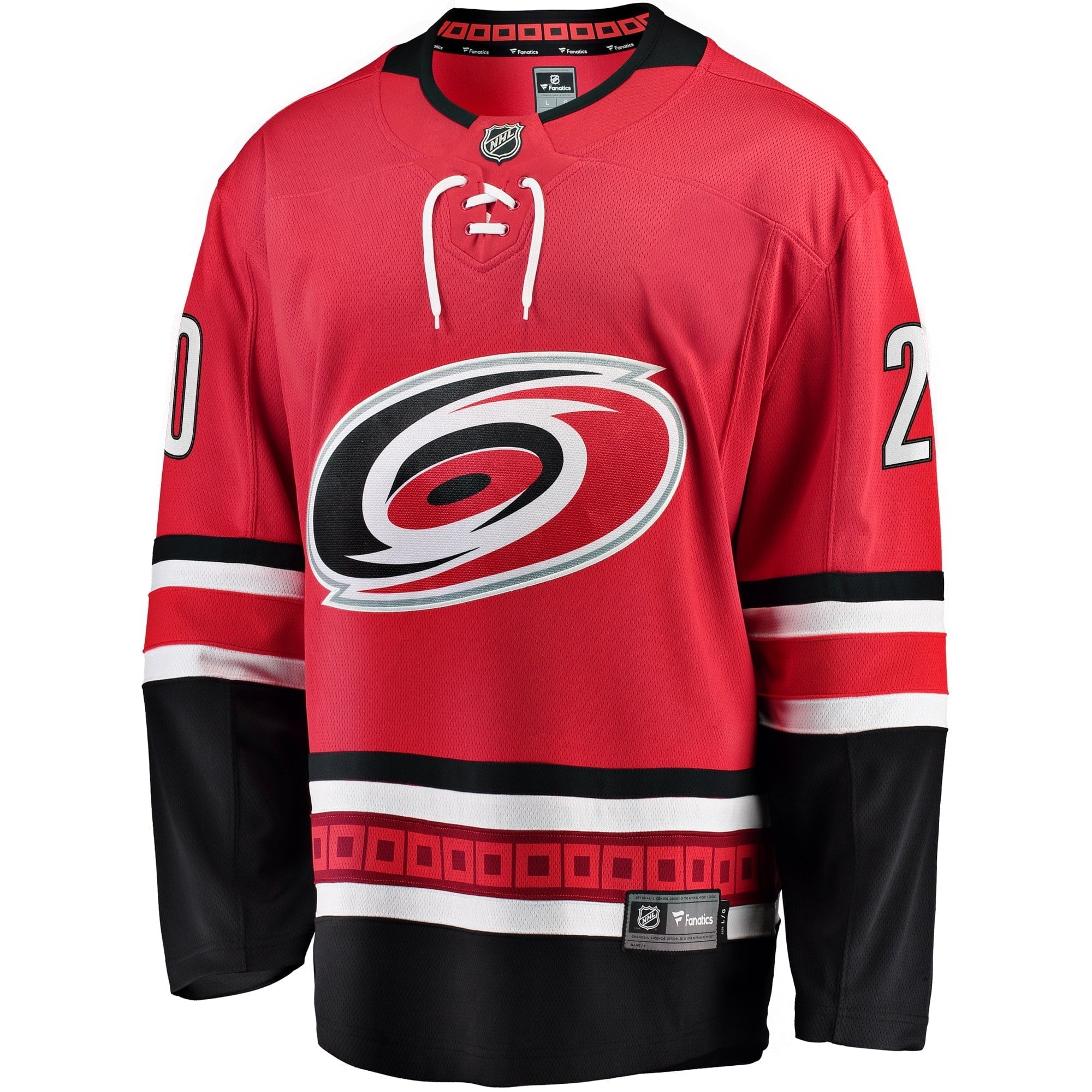 Men's Fanatics Branded Sebastian Aho Red Carolina Hurricanes Home Premier Breakaway Player Jersey - vstockx