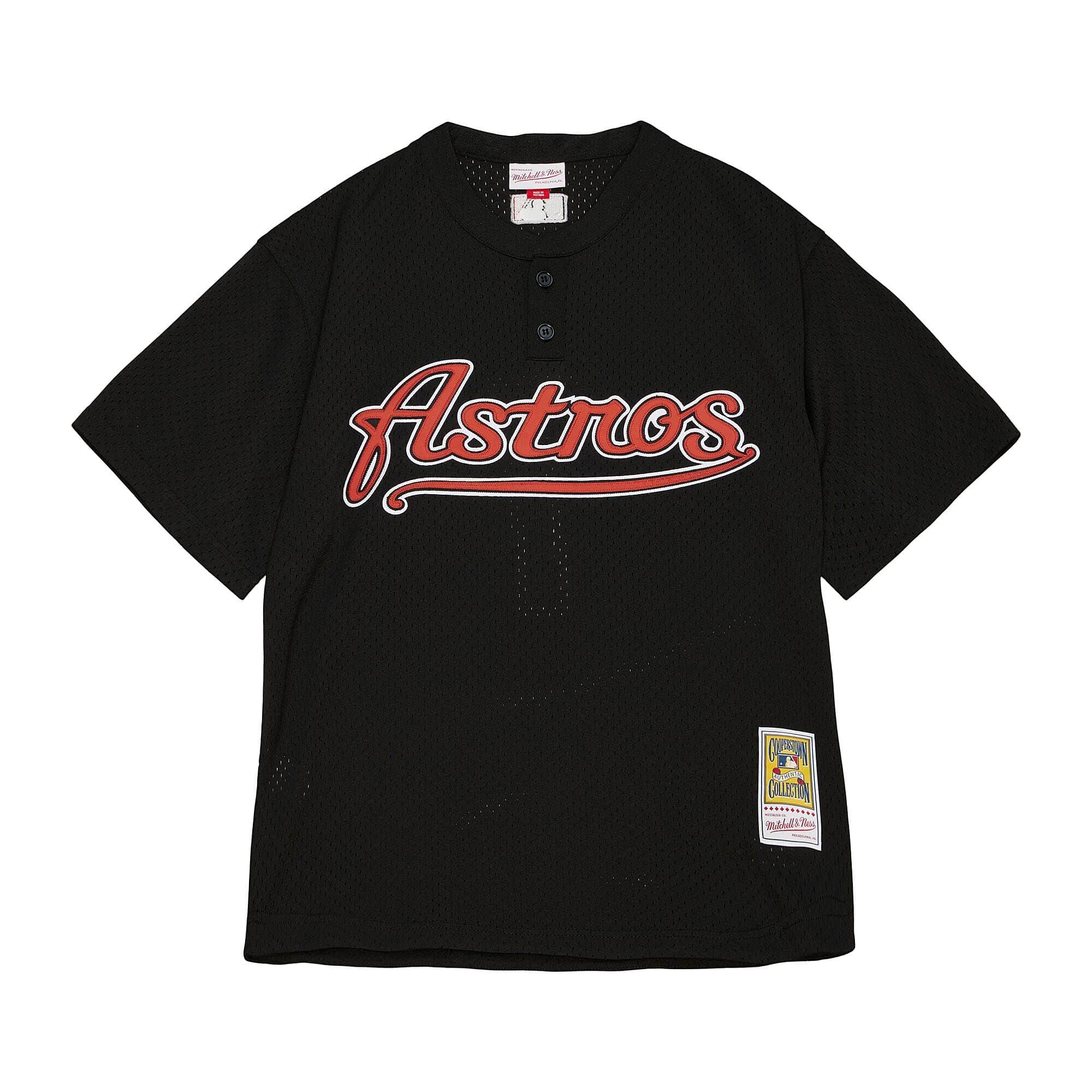Authentic Lance Berkman Houston Astros 2002 BP Jersey - vstockx