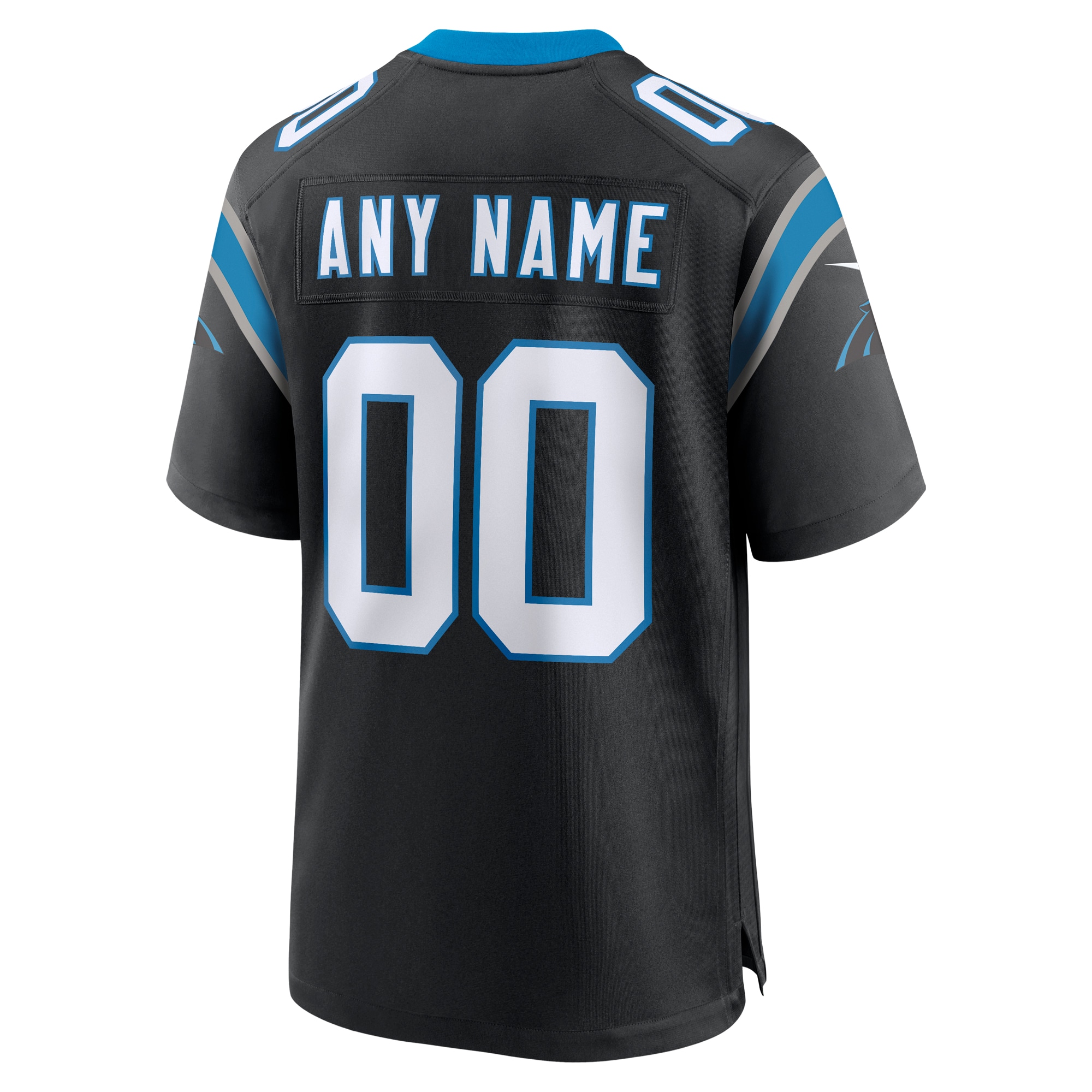 Carolina Panthers Nike Custom Game Jersey - Black - vstockx