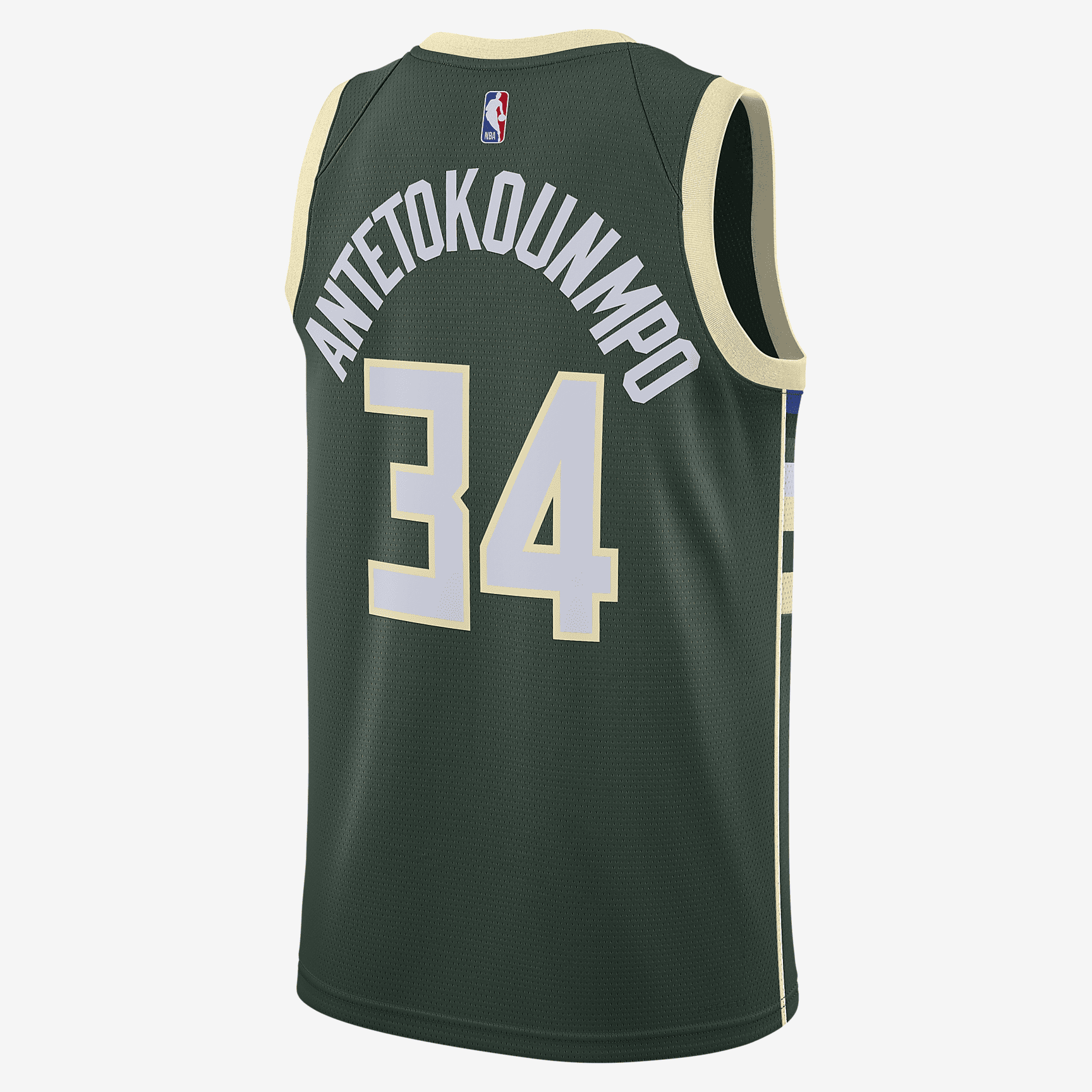 Milwaukee Bucks Icon Edition 2022/23 Nike Dri-FIT NBA Swingman Jersey - Fir - vstockx