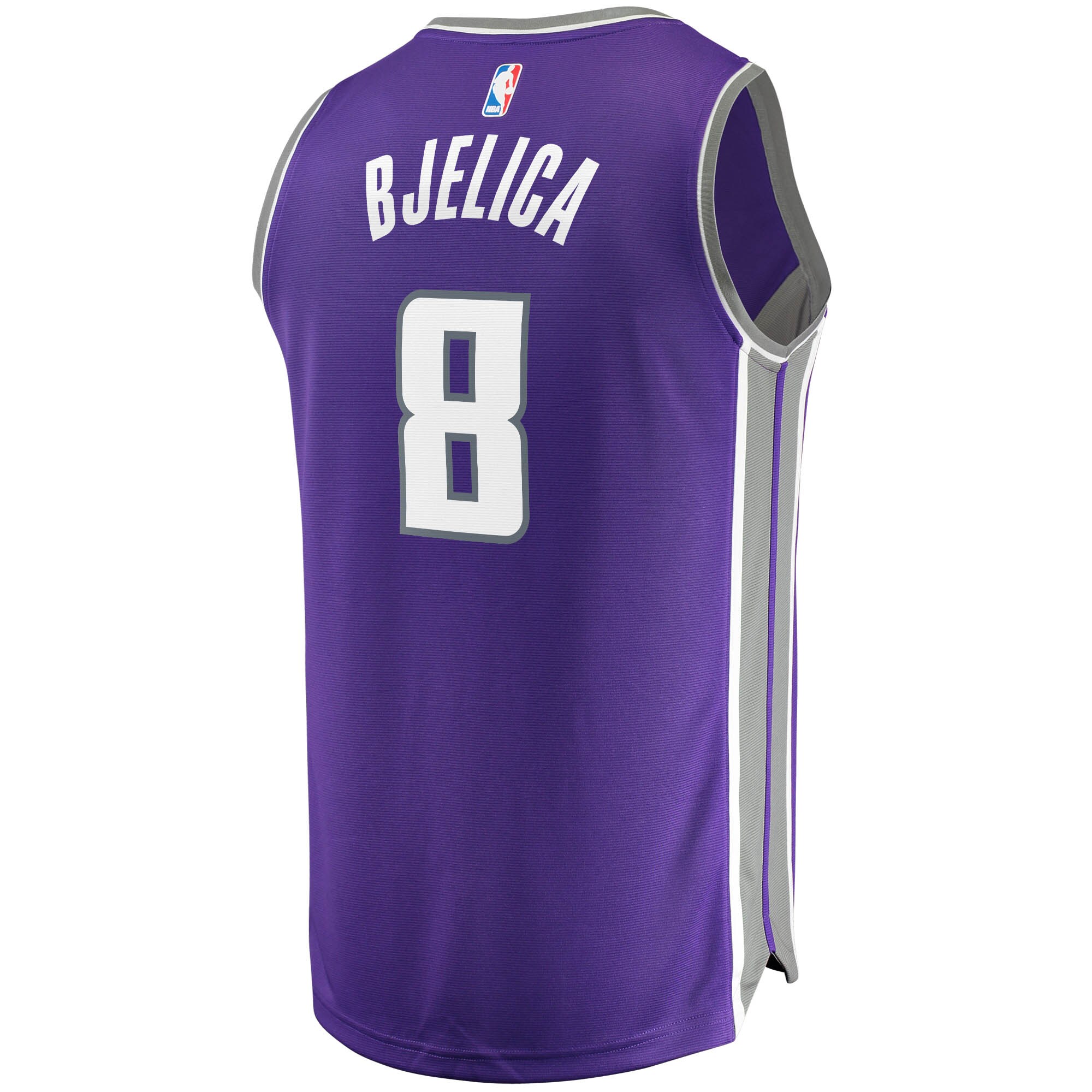 Nemanja Bjelica Sacramento Kings Fanatics Branded 2020/21 Fast Break Replica Jersey - Icon Edition - Purple - vstockx