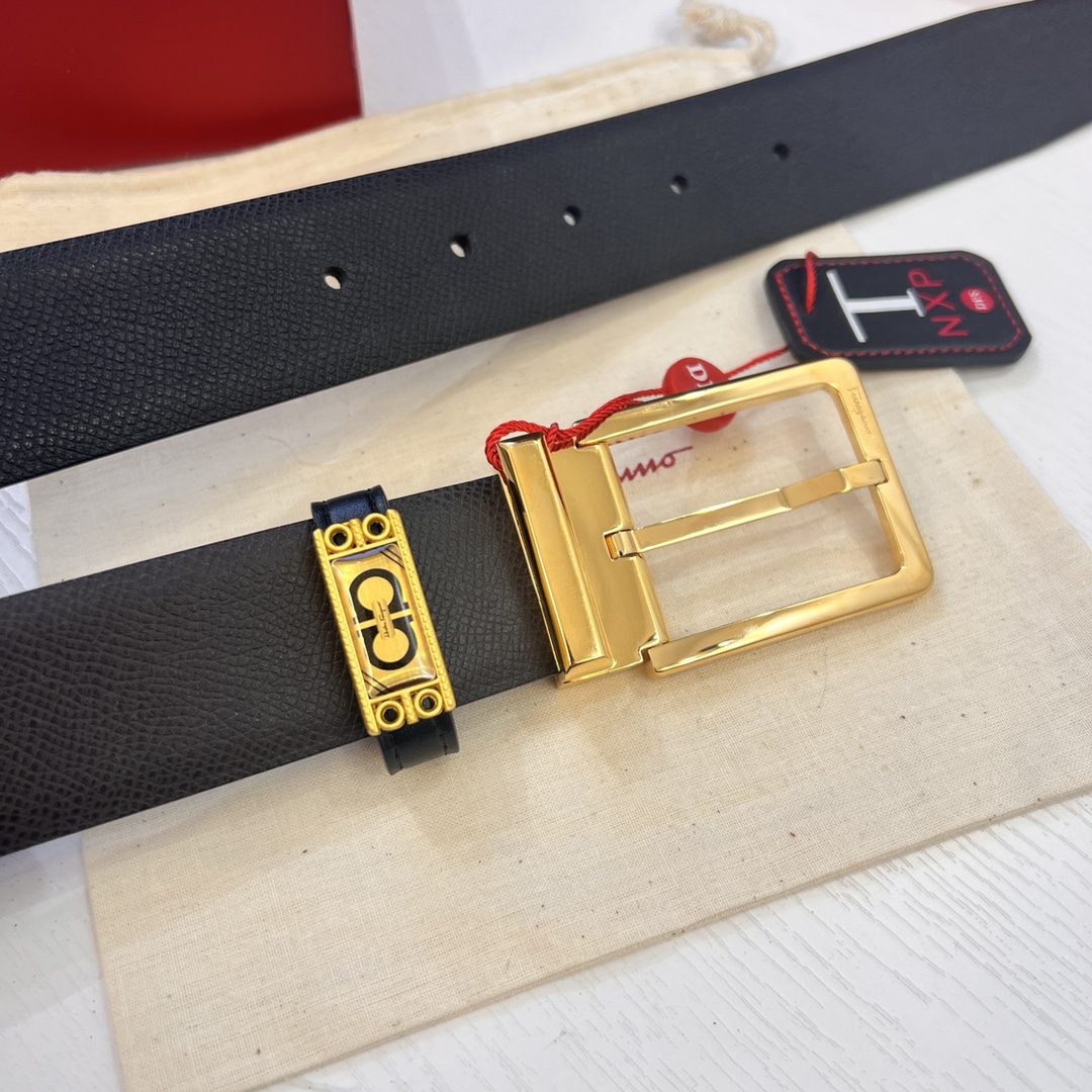 Streetwear Belt Ferragamo 320286 size:3.5cm - vstockx