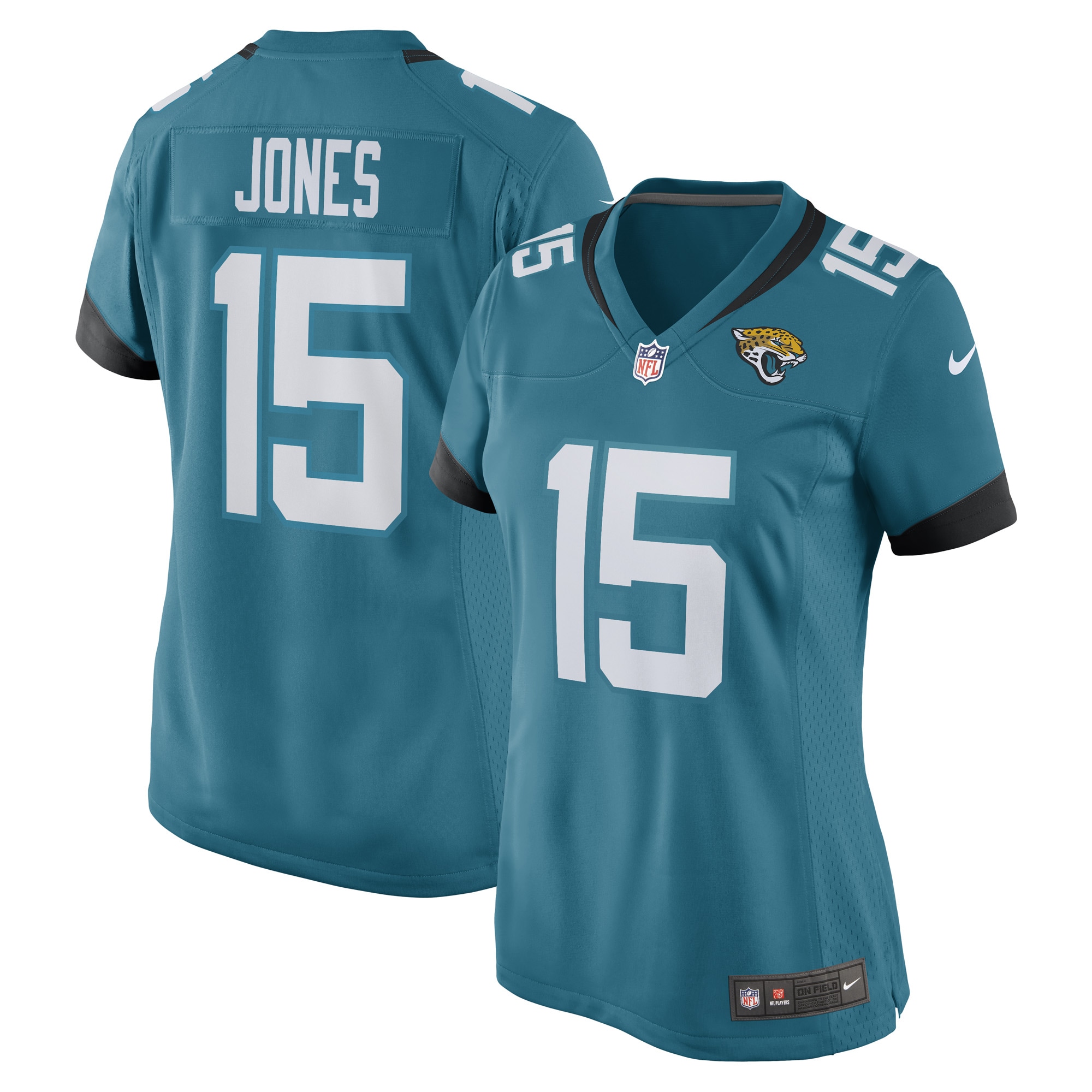 Tim Jones Jacksonville Jaguars Nike Women's Game Player Jersey - Teal - vstockx