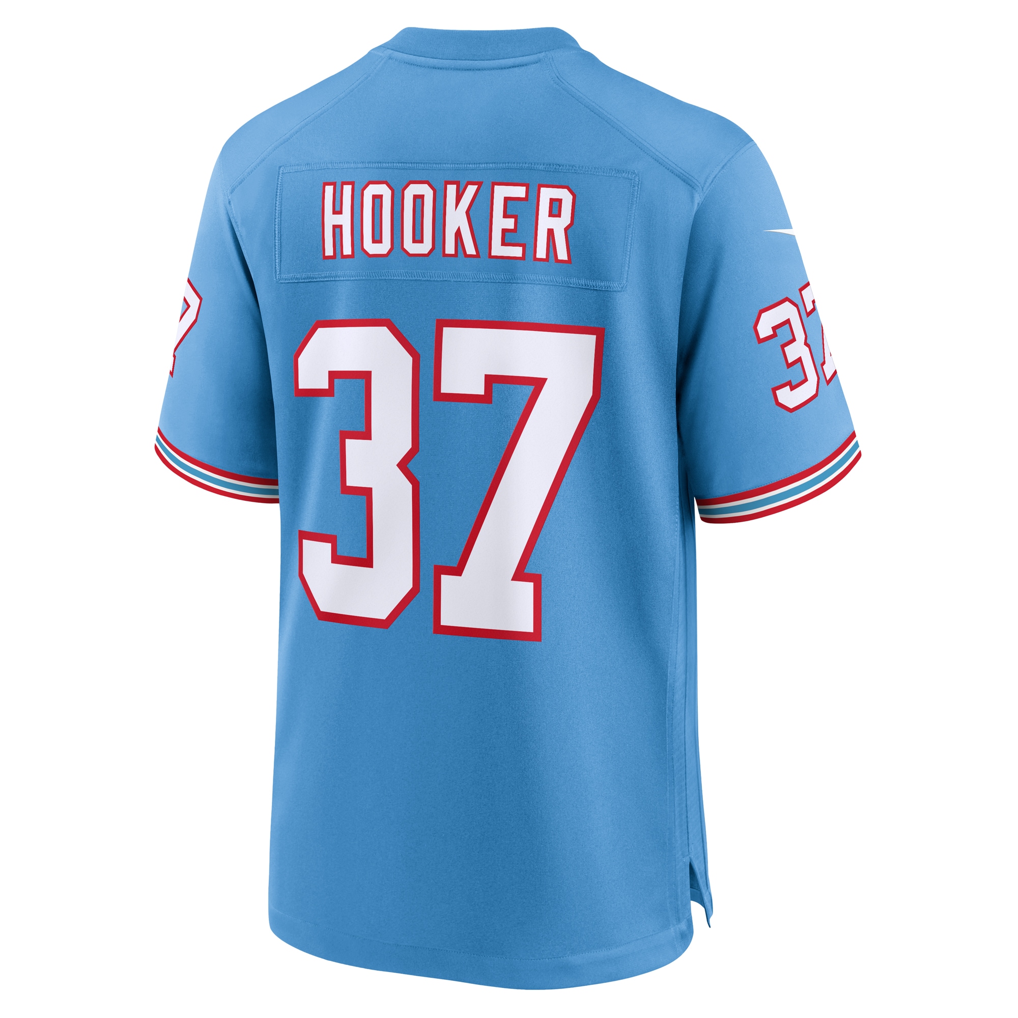 Amani Hooker Tennessee Titans Nike Oilers Throwback Player Game Jersey - Light Blue - vstockx