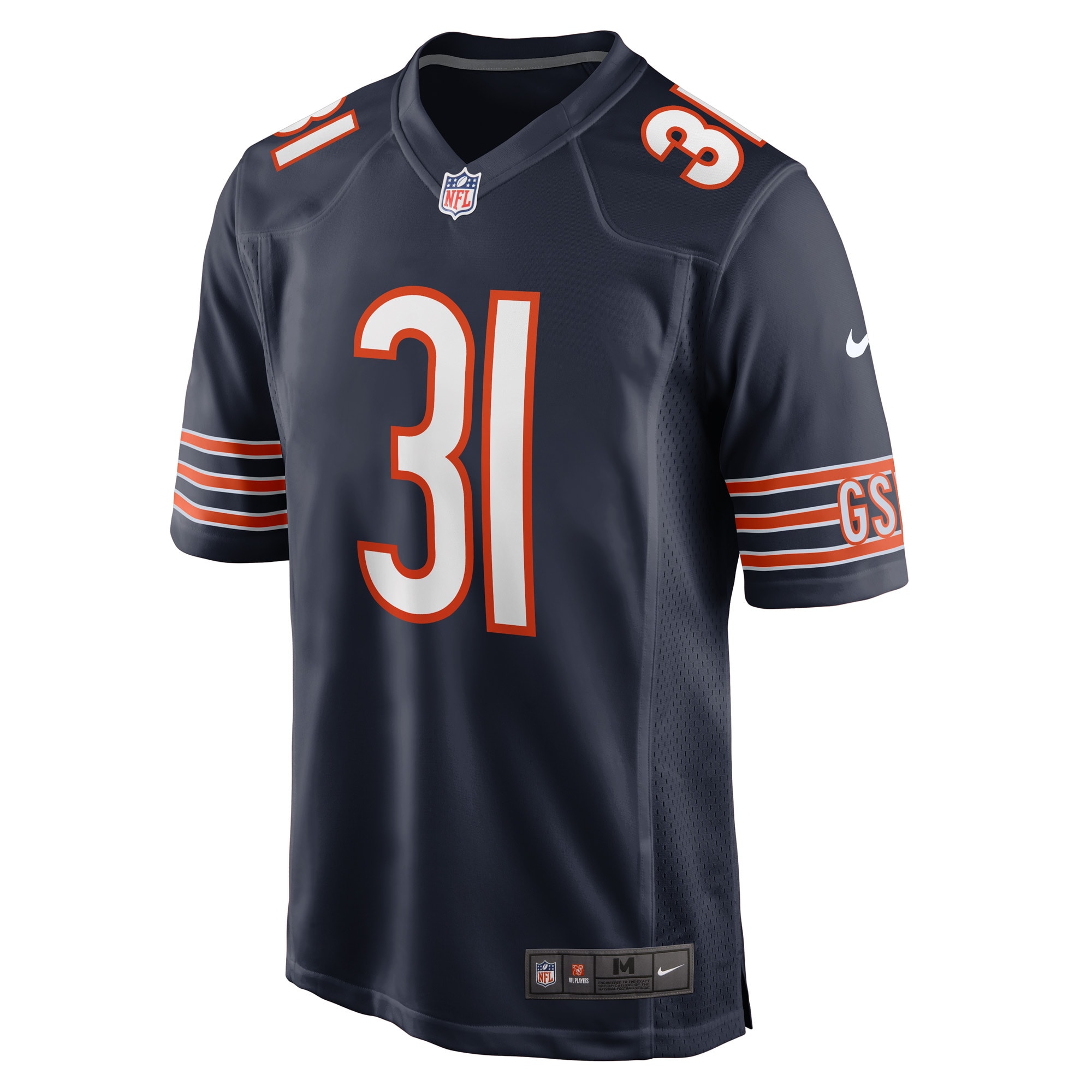 Jaylon Jones Chicago Bears Nike Game Player Jersey - Navy - vstockx