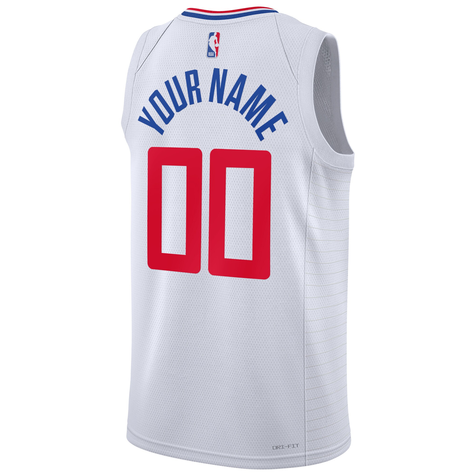 LA Clippers Nike Unisex Swingman Custom Jersey White - Icon Edition - vstockx
