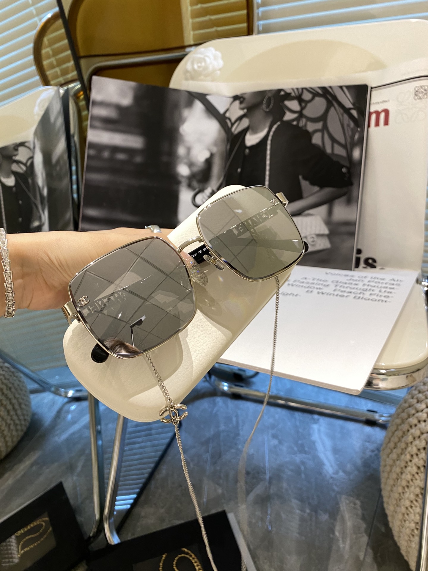 Sunglasses Chanel CH7291 size��59��16-145 - vstockx