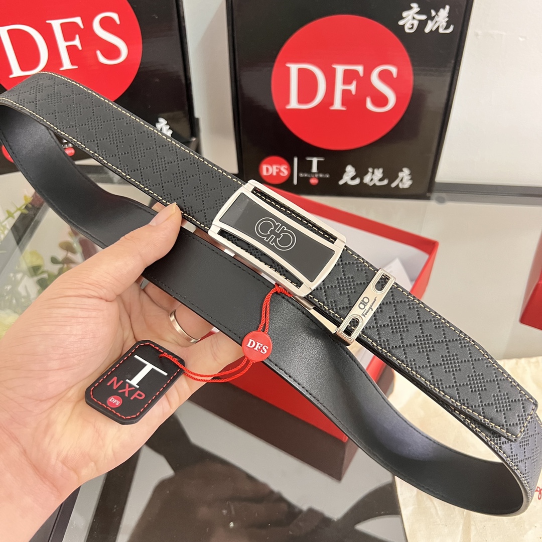Streetwear Belt Ferragamo 320214 size:3.5cm - vstockx