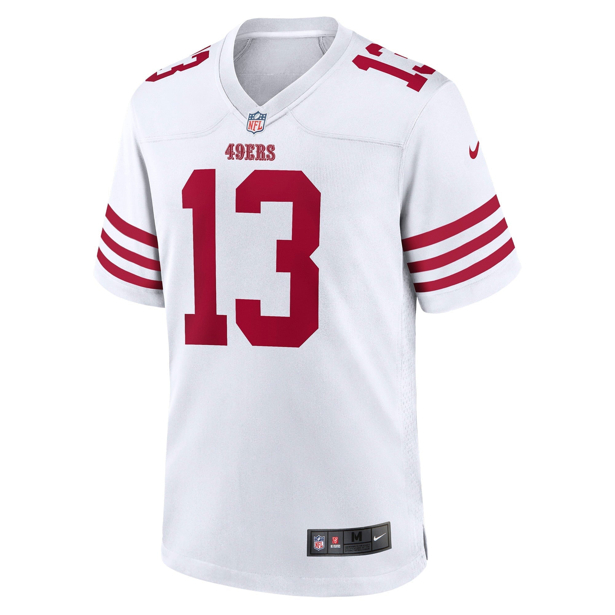 Men's Nike Brock Purdy White San Francisco 49ers Game Player Jersey - vstockx