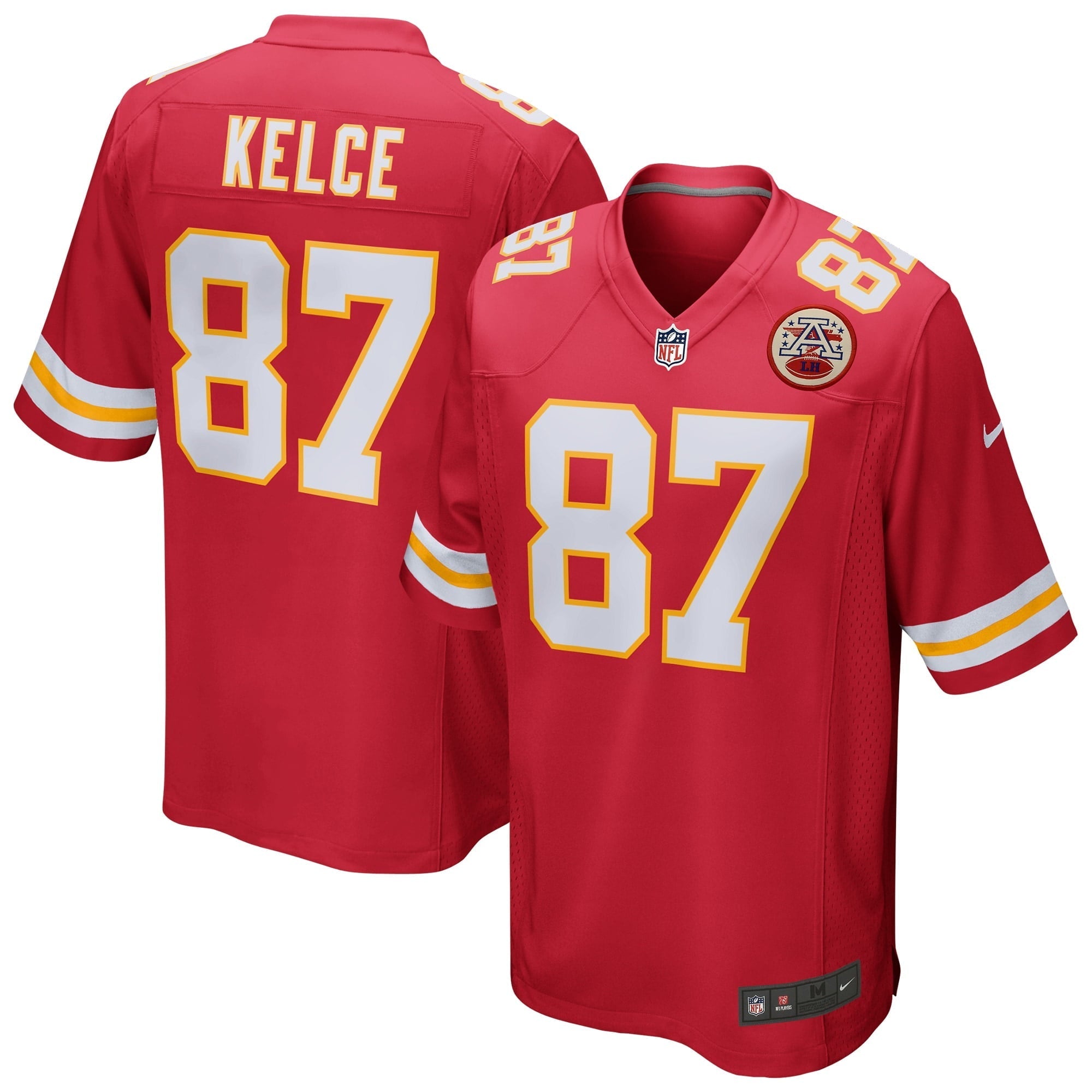 Men's Nike Travis Kelce Red Kansas City Chiefs Game Jersey - vstockx