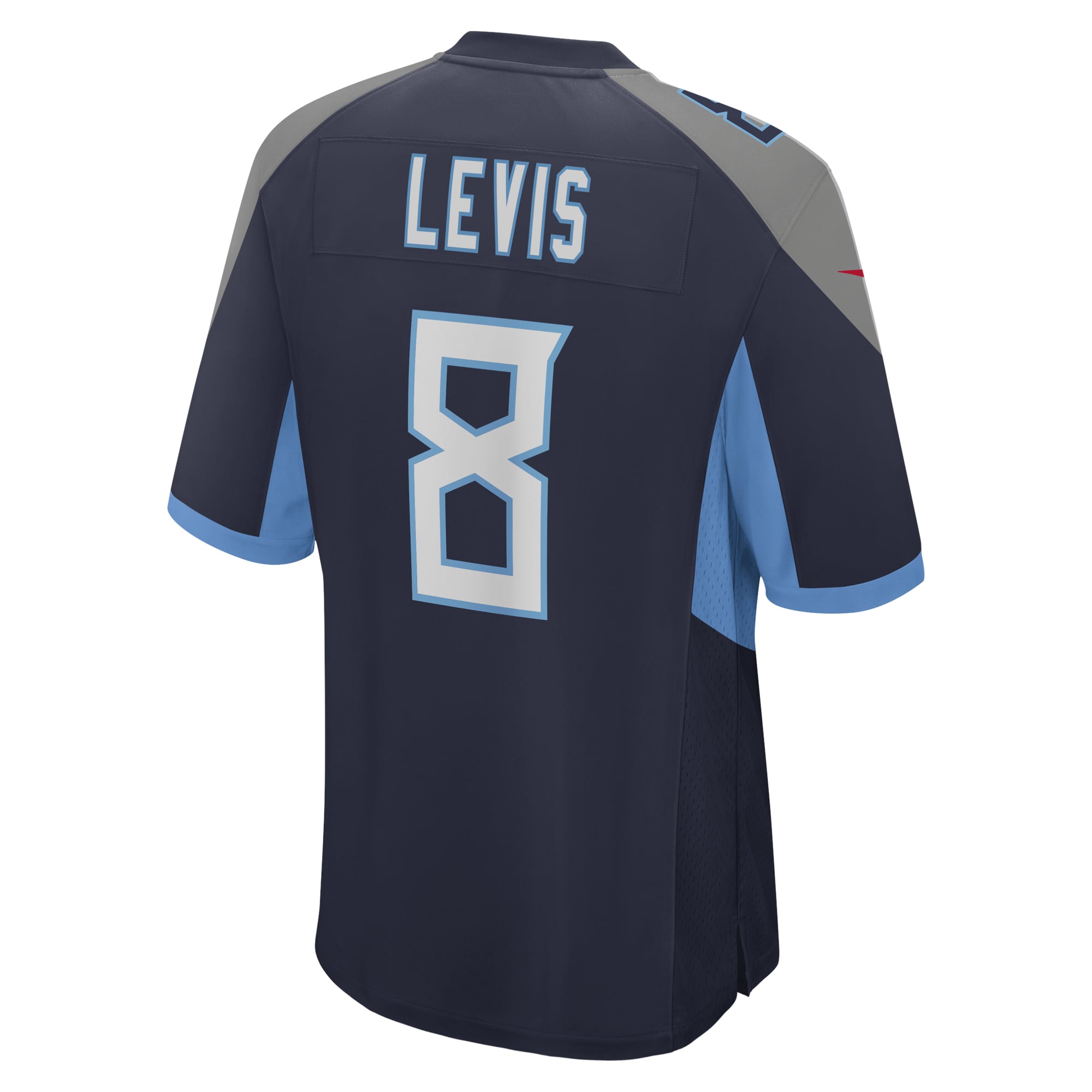 Will Levis Tennessee Titans Nike 2023 NFL Draft Pick Game Jersey - Navy - vstockx