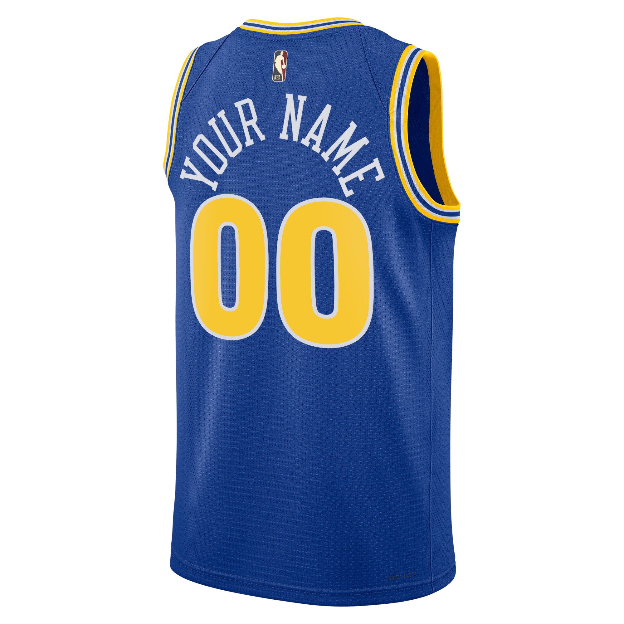 Golden State Warriors Nike Unisex 2022/23 Custom Swingman Jersey - Classic Edition - Blue - vstockx
