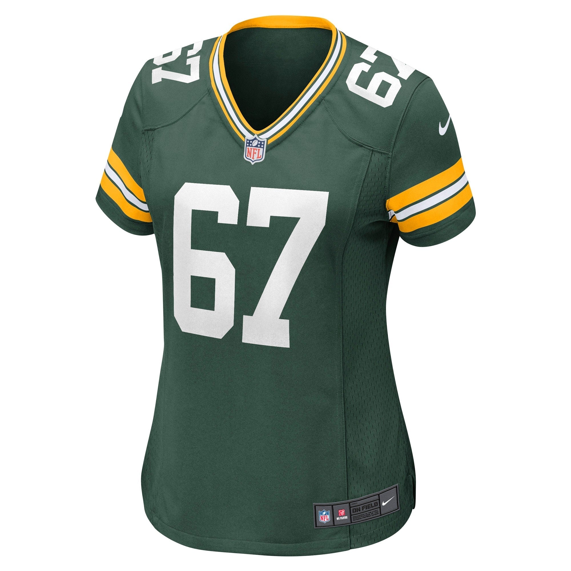 Women's Nike Jake Hanson Green Green Bay Packers Game Player Jersey - vstockx