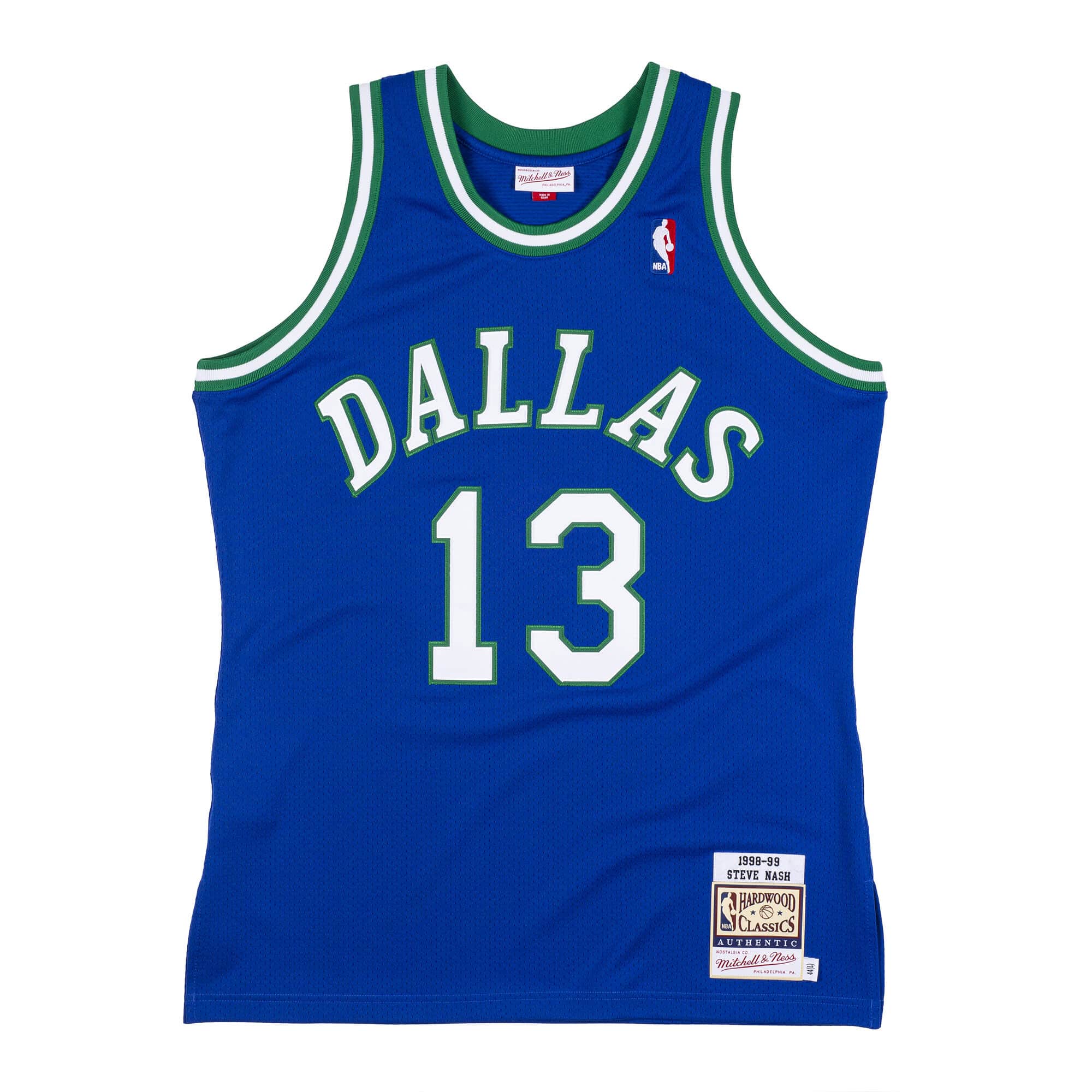 Authentic Steve Nash Dallas Mavericks 1998-99 Jersey - vstockx