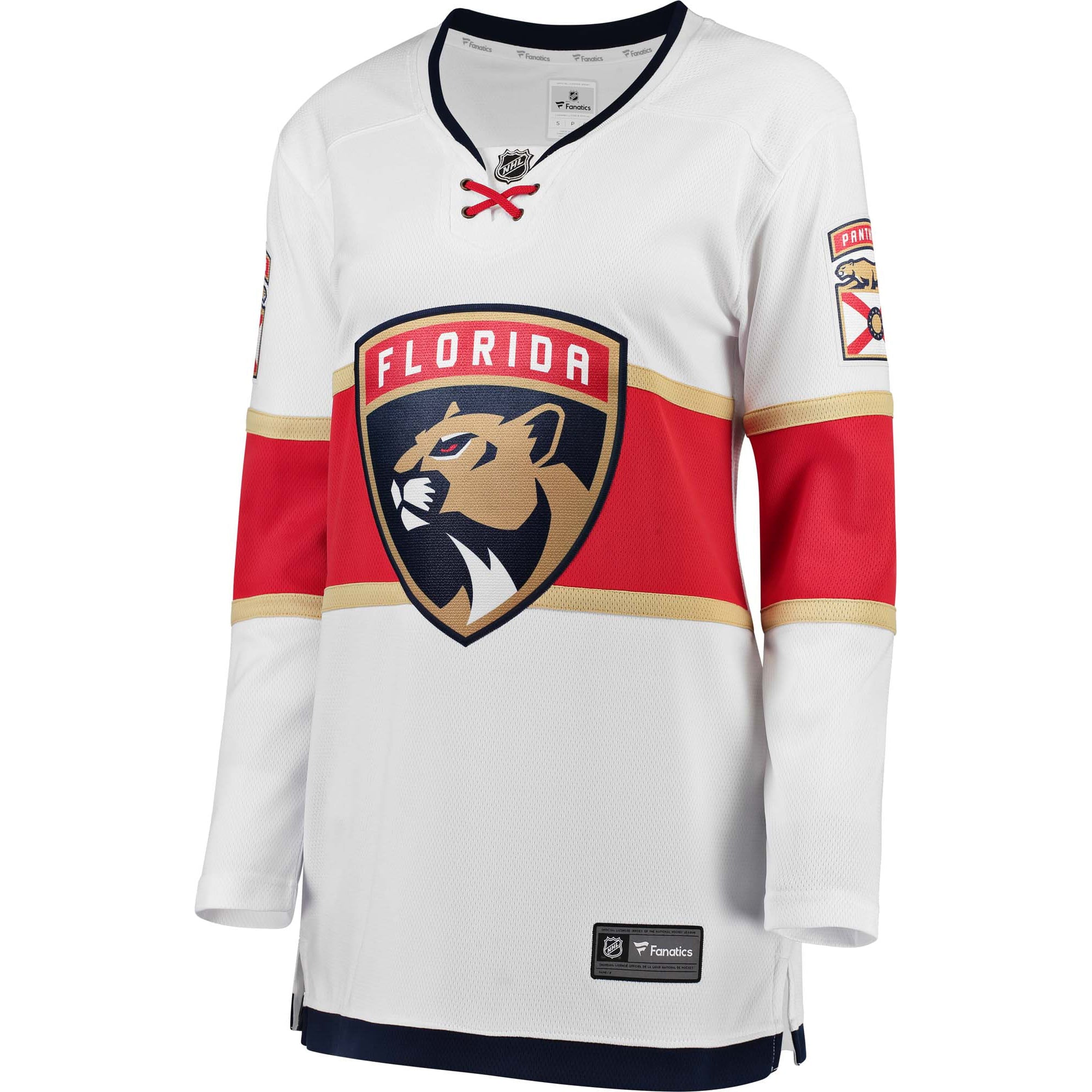 Women's Fanatics Branded White Florida Panthers Away Breakaway Jersey - vstockx