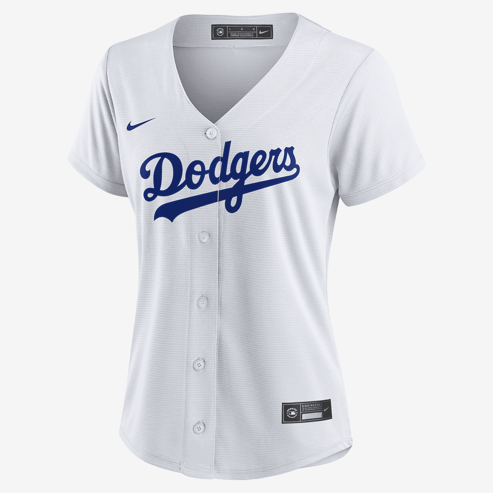 MLB Los Angeles Dodgers Women's Replica Baseball Jersey - White - vstockx