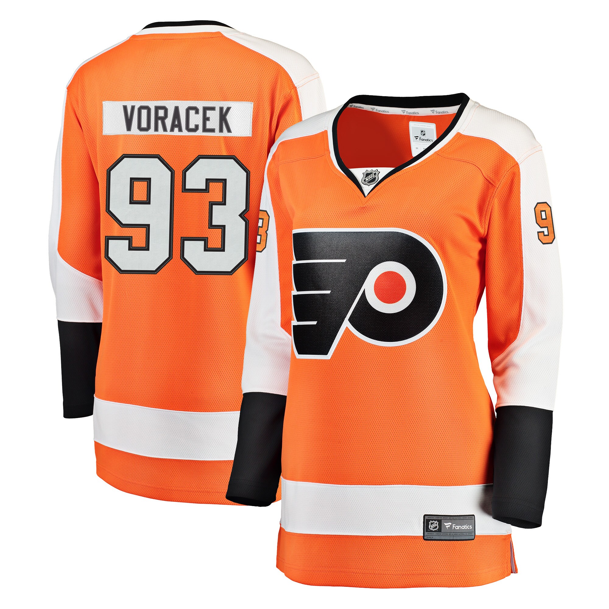 Jakub Voracek Philadelphia Flyers Fanatics Branded Women's Breakaway Player Jersey - Orange - vstockx