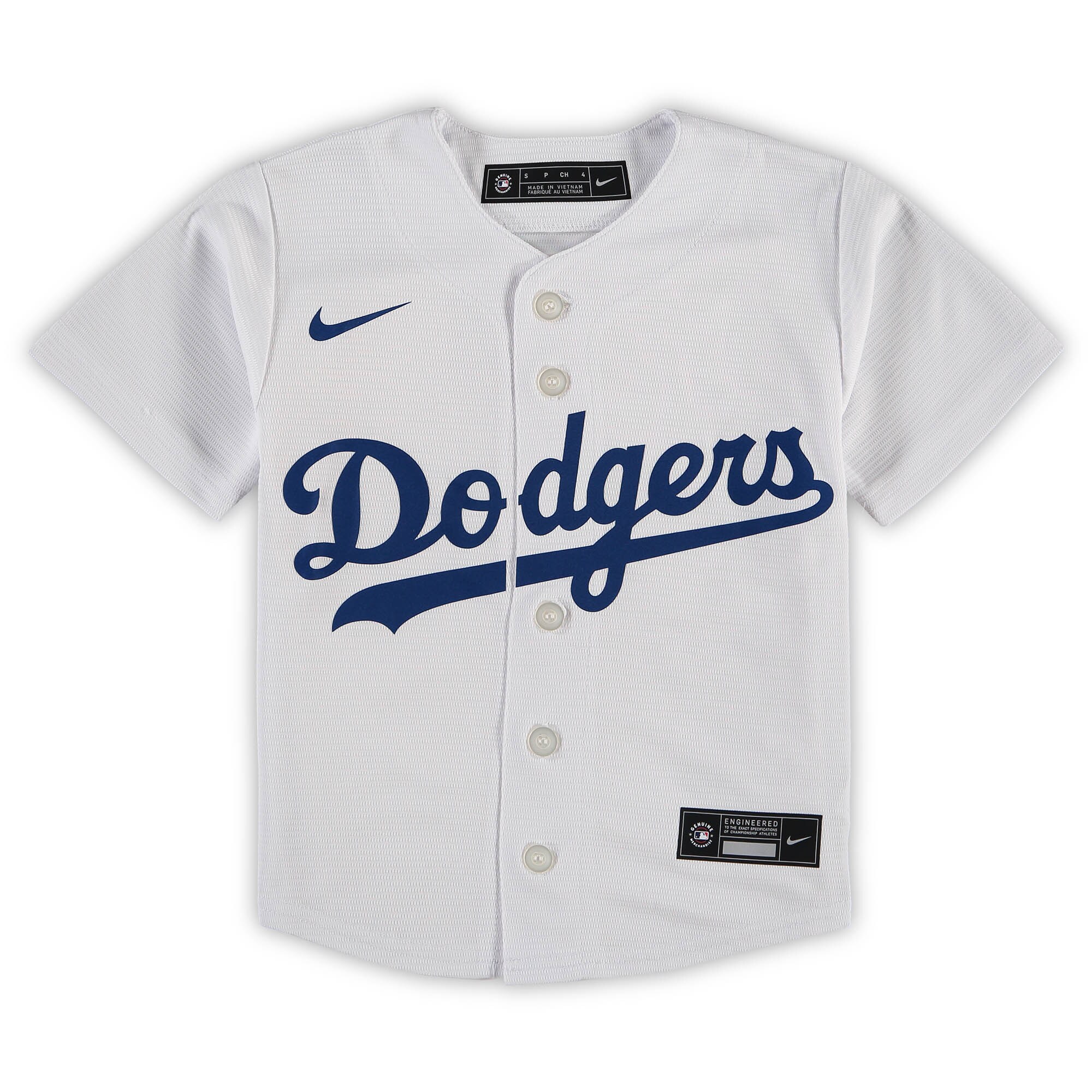 Mookie Betts Los Angeles Dodgers Nike Preschool Replica Player Jersey - White - vstockx