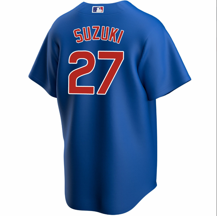 Men's Seiya Suzuki Chicago Cubs Royal Blue Alternate Replica Jersey - vstockx