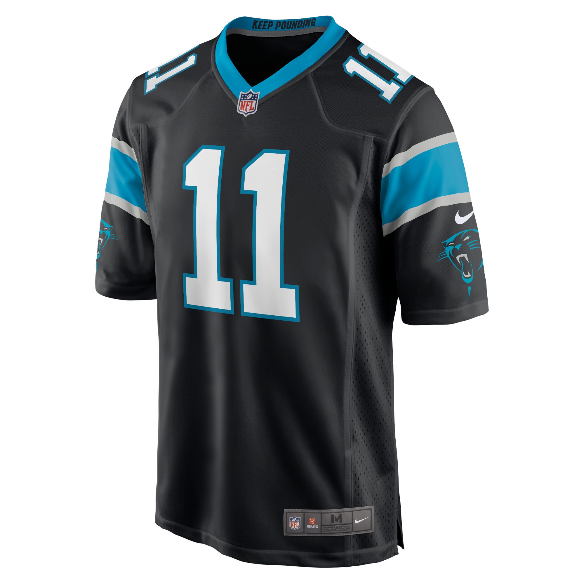 Robby Anderson Carolina Panthers Nike Game Jersey - Black - vstockx
