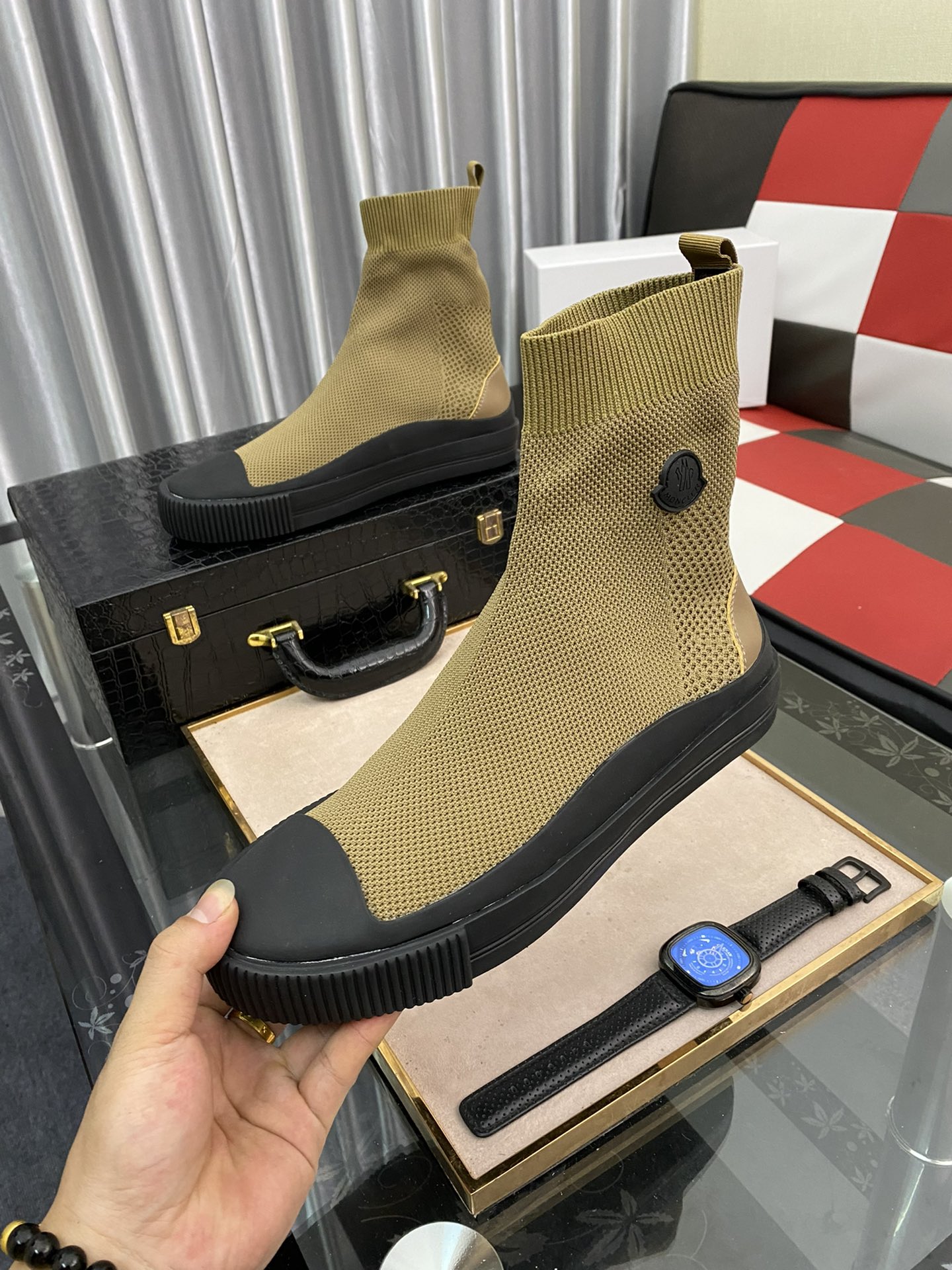 Moncler Socks Sneaker 2 - vstockx