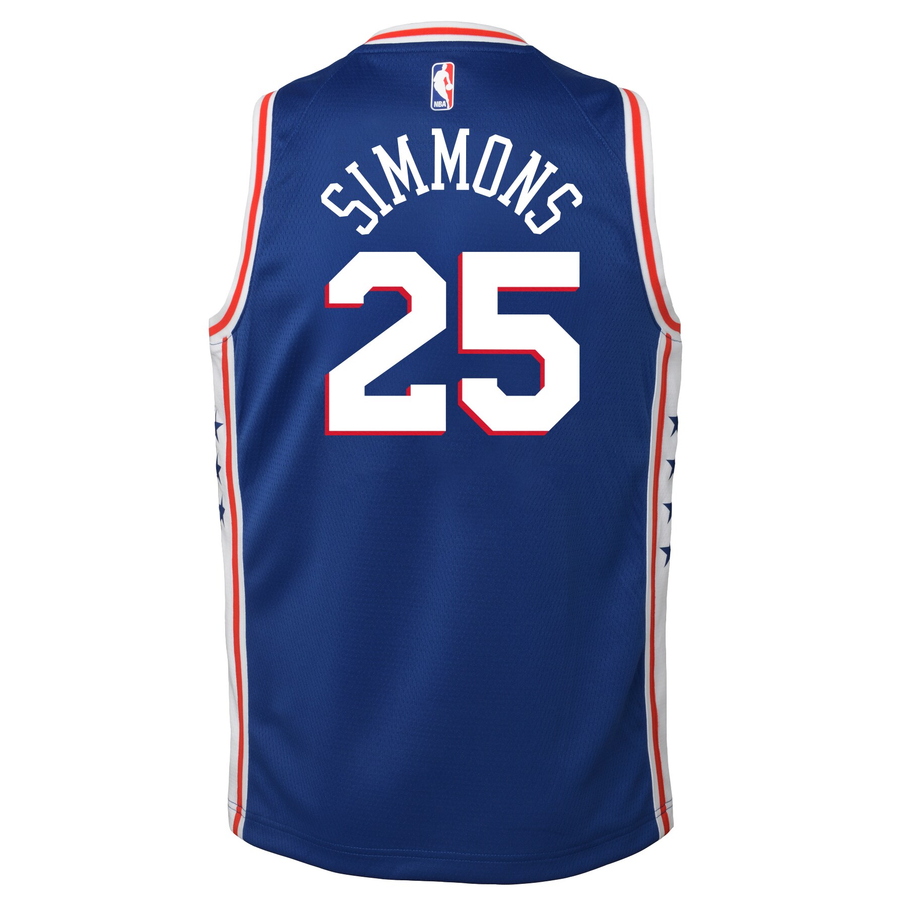 Ben Simmons Philadelphia 76ers Nike Youth Swingman Jersey Royal - Icon Edition - vstockx