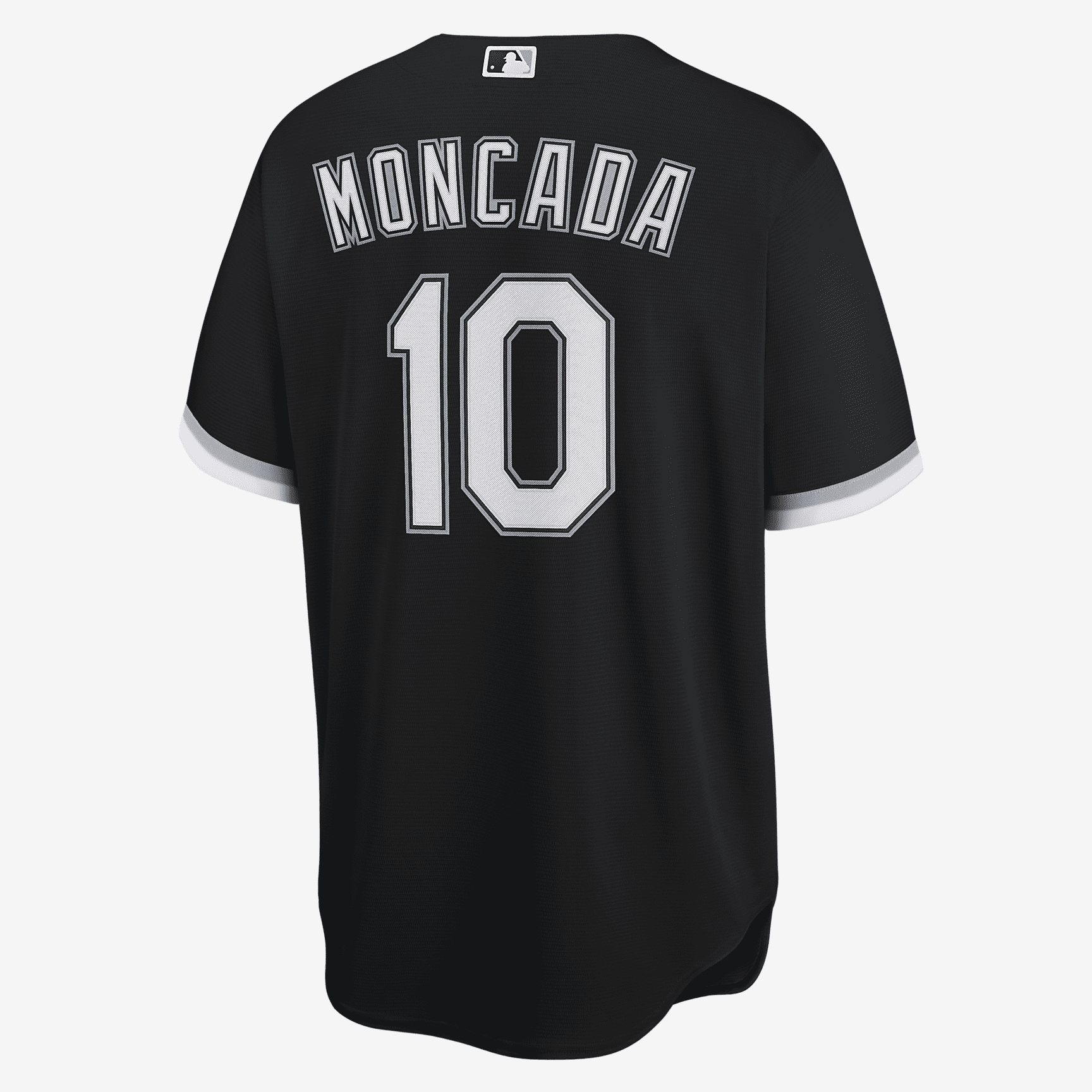 MLB Chicago White Sox (Yoan Moncada) Men's Replica Baseball Jersey - Black - vstockx