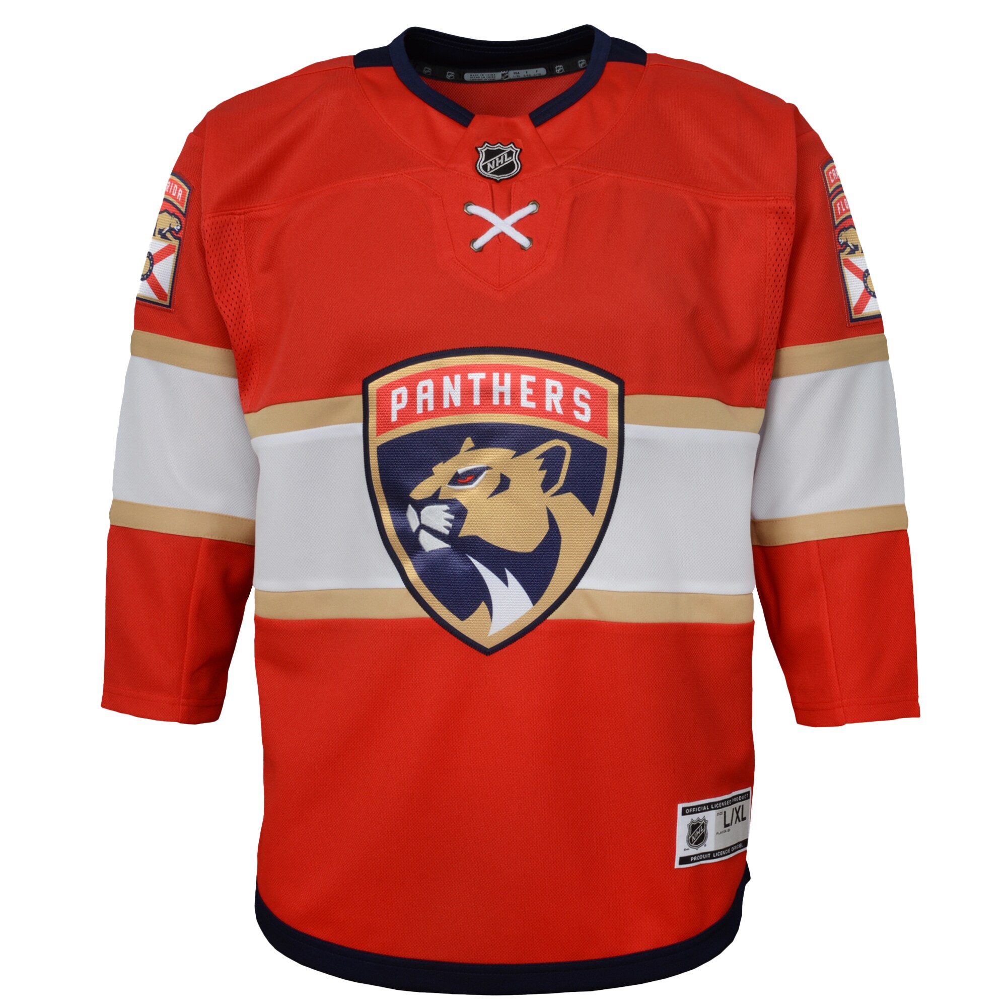 Florida Panthers Youth Home Premier Jersey - Red - vstockx