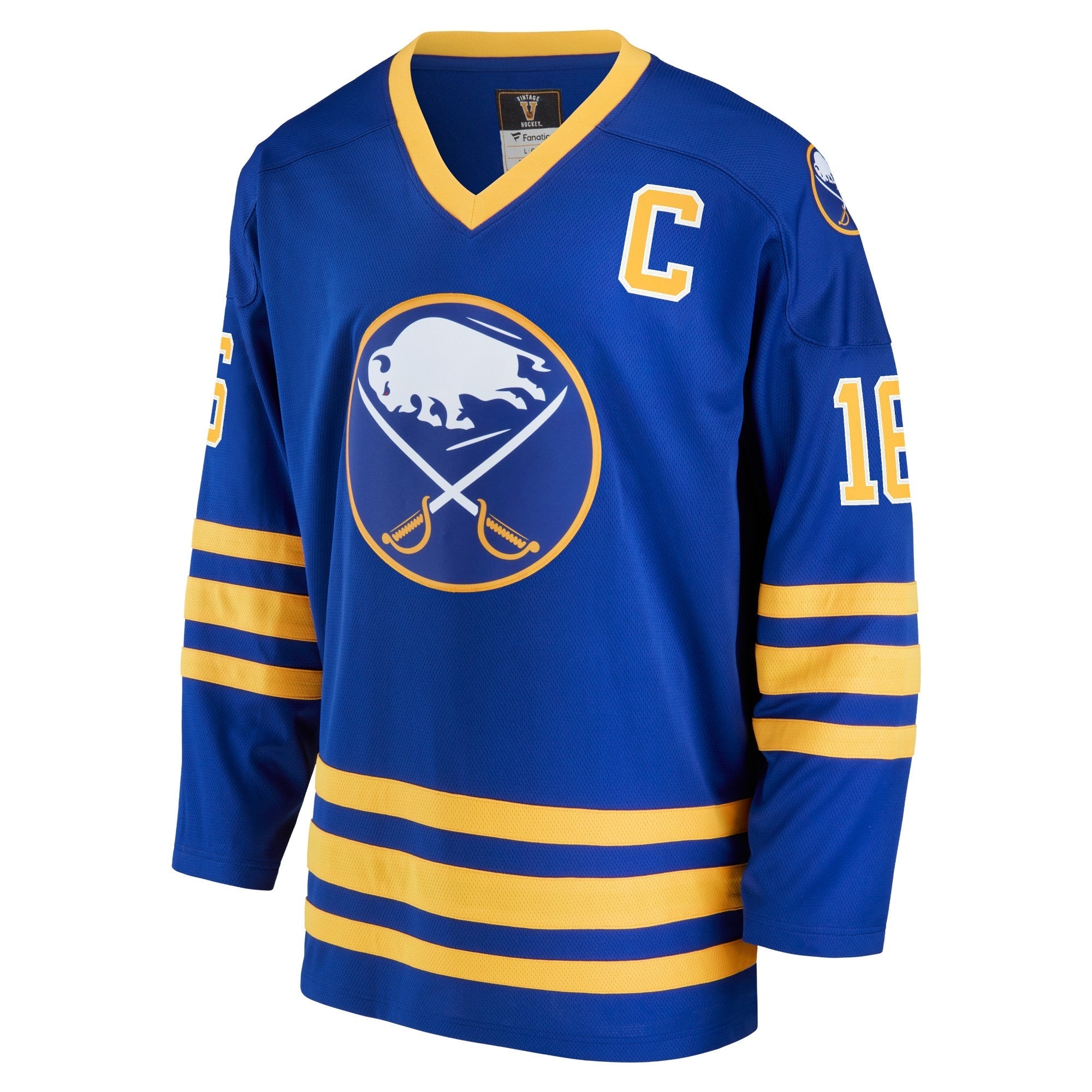 Men's Fanatics Branded Pat LaFontaine Royal Buffalo Sabres Breakaway Retired Player Jersey - vstockx