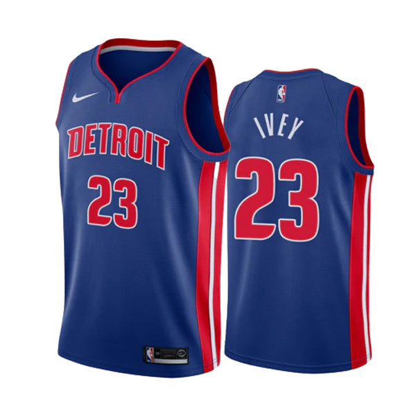 Youth Detroit Pistons Jaden Ivey Icon Edition Jersey - Blue - vstockx