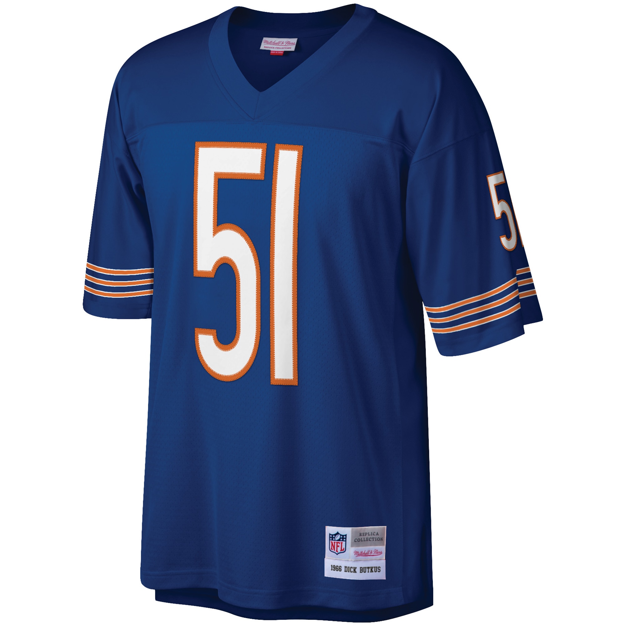 Dick Butkus Chicago Bears Mitchell & Ness Retired Player Legacy Replica Jersey - Navy - vstockx
