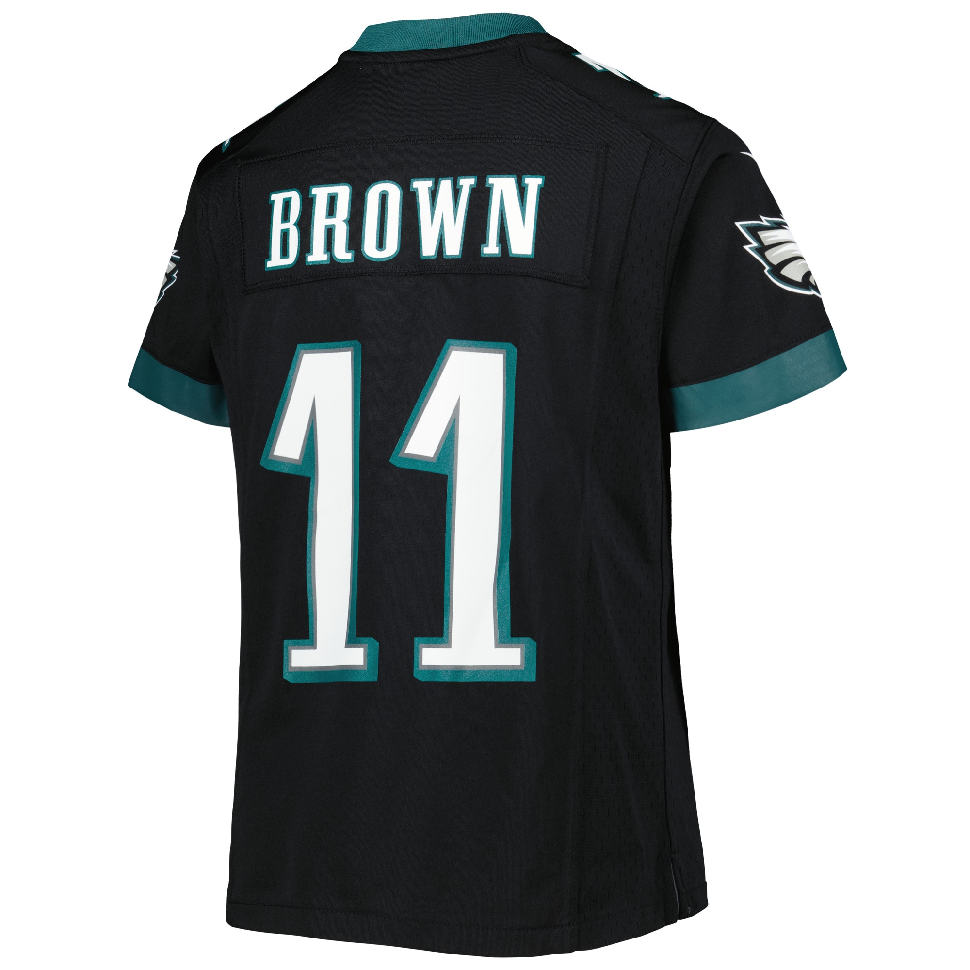 A.J. Brown Philadelphia Eagles Nike Youth Game Jersey - Black - vstockx