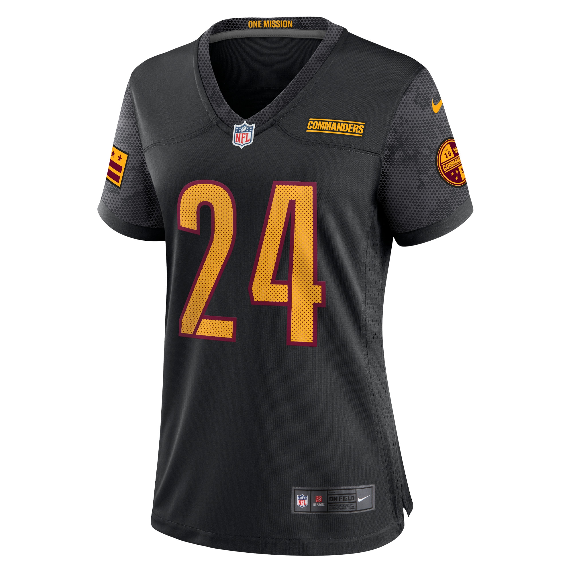 Antonio Gibson Washington Commanders Nike Women's Alternate Game Player Jersey - Black - vstockx