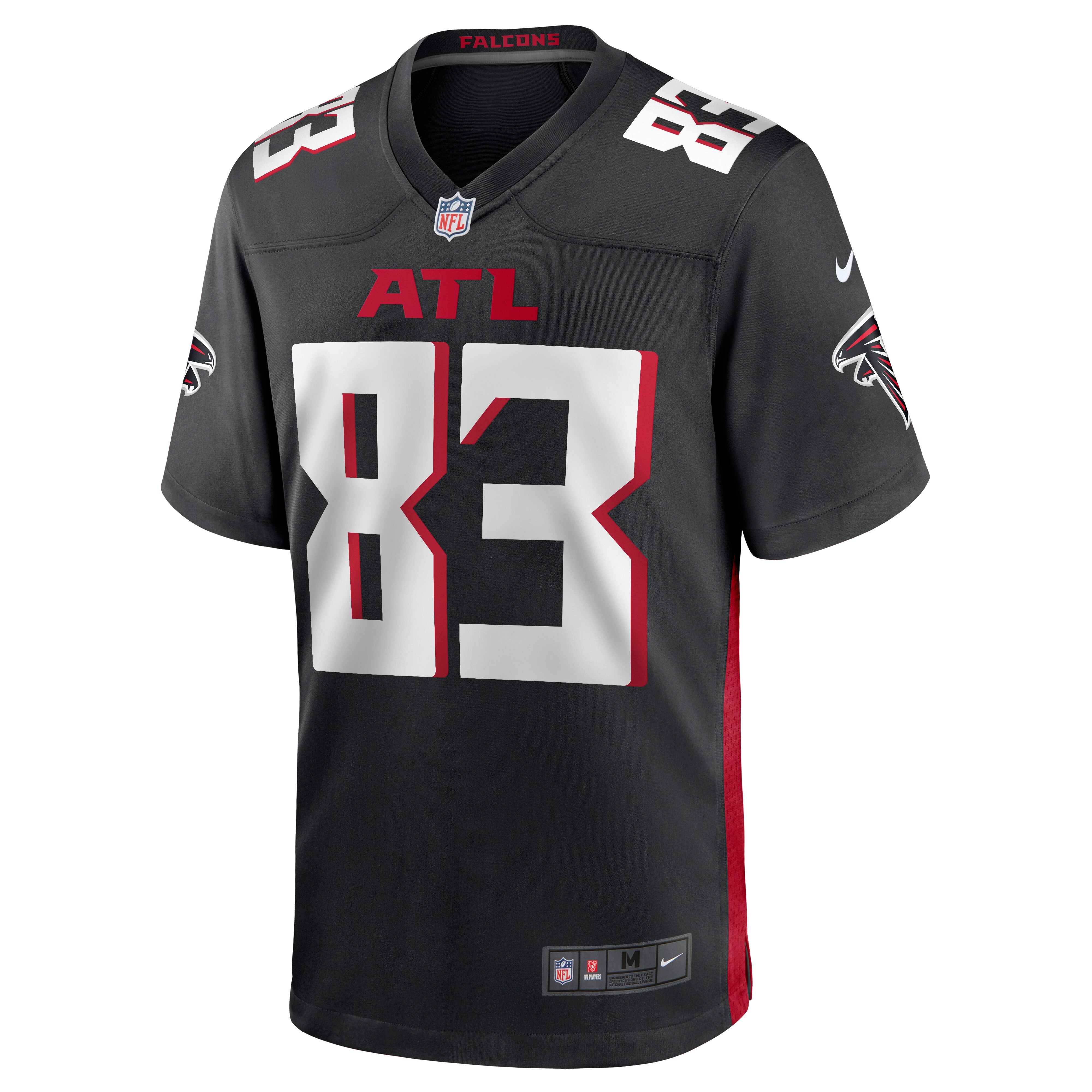 Russell Gage Atlanta Falcons Nike Game Jersey - Black - vstockx
