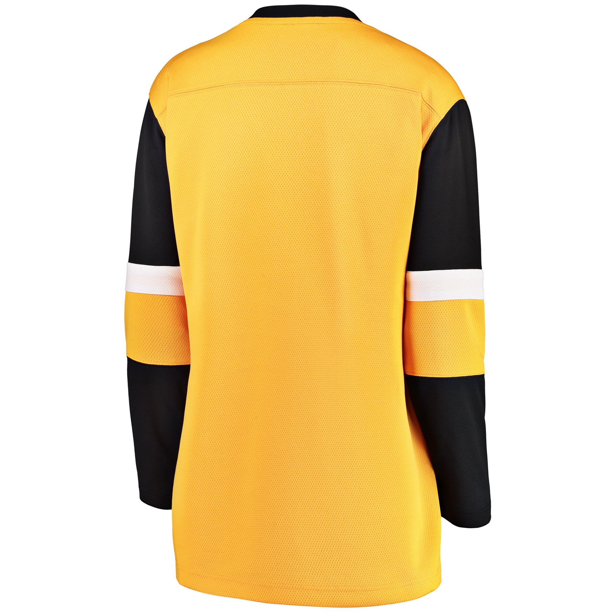 Pittsburgh Penguins Fanatics Branded Women's Alternate Breakaway Jersey - Gold - vstockx