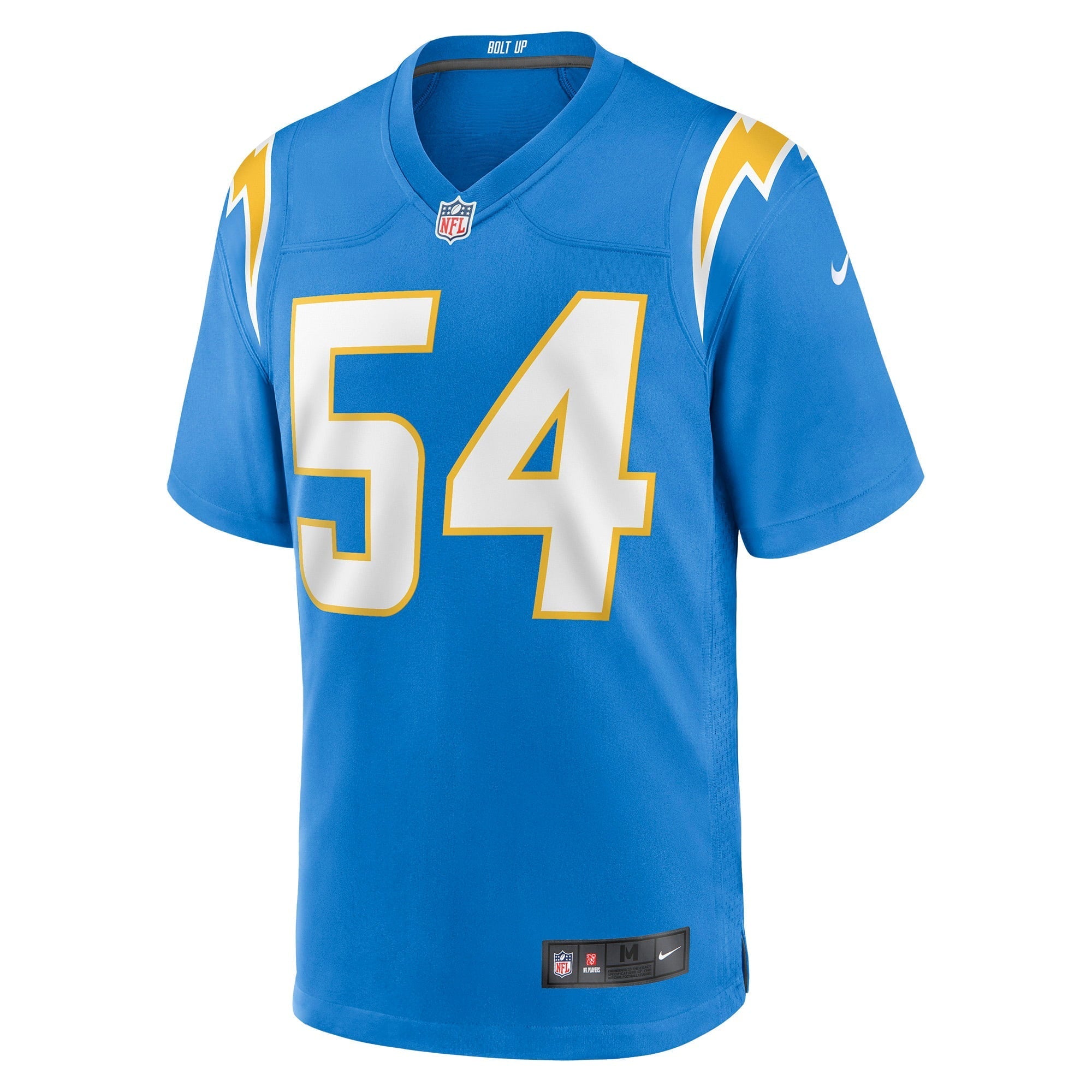 Men's Nike Carlo Kemp Powder Blue Los Angeles Chargers Game Player Jersey - vstockx