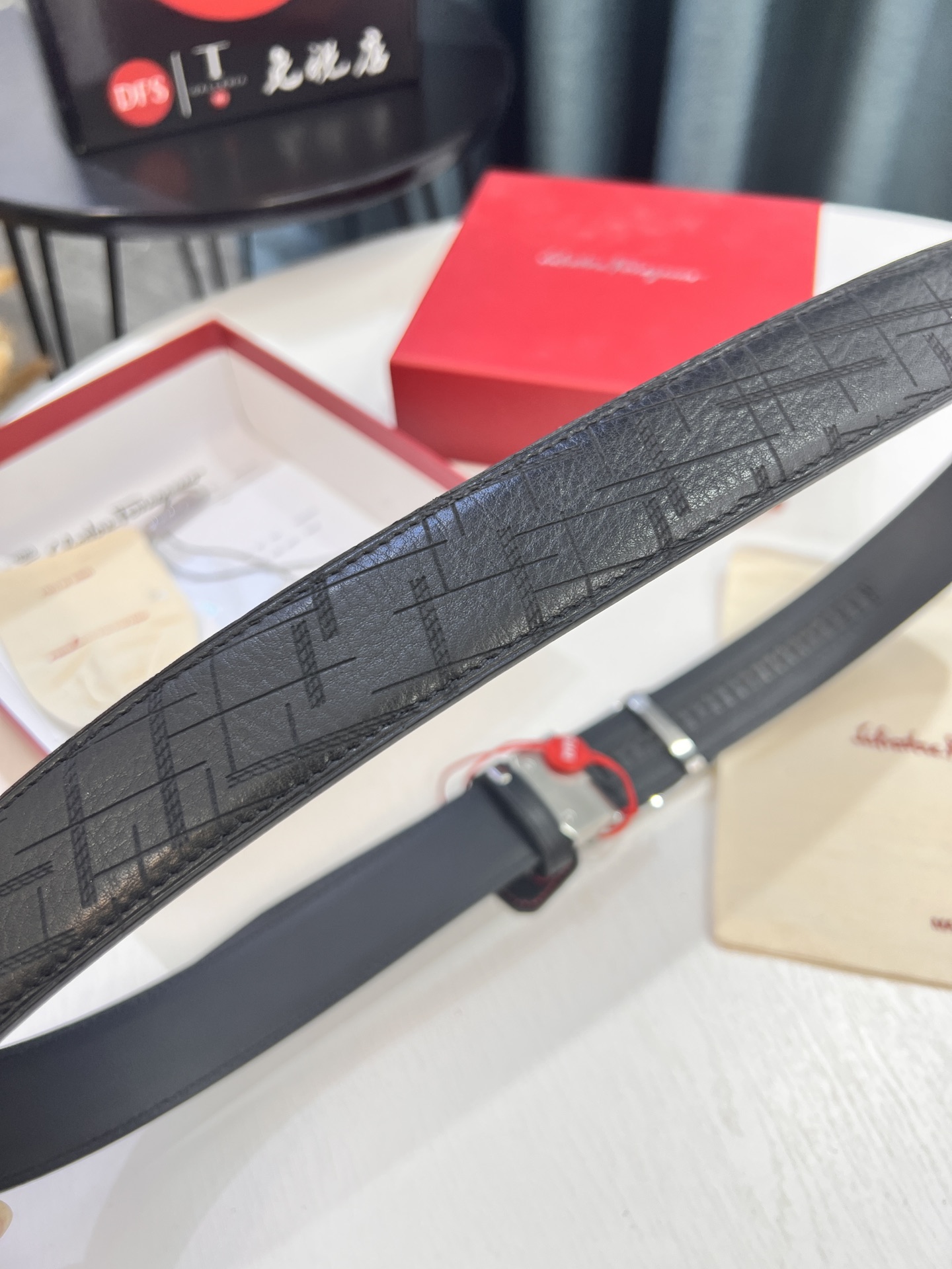 Streetwear Belt Ferragamo 319672 size:3.5cm - vstockx