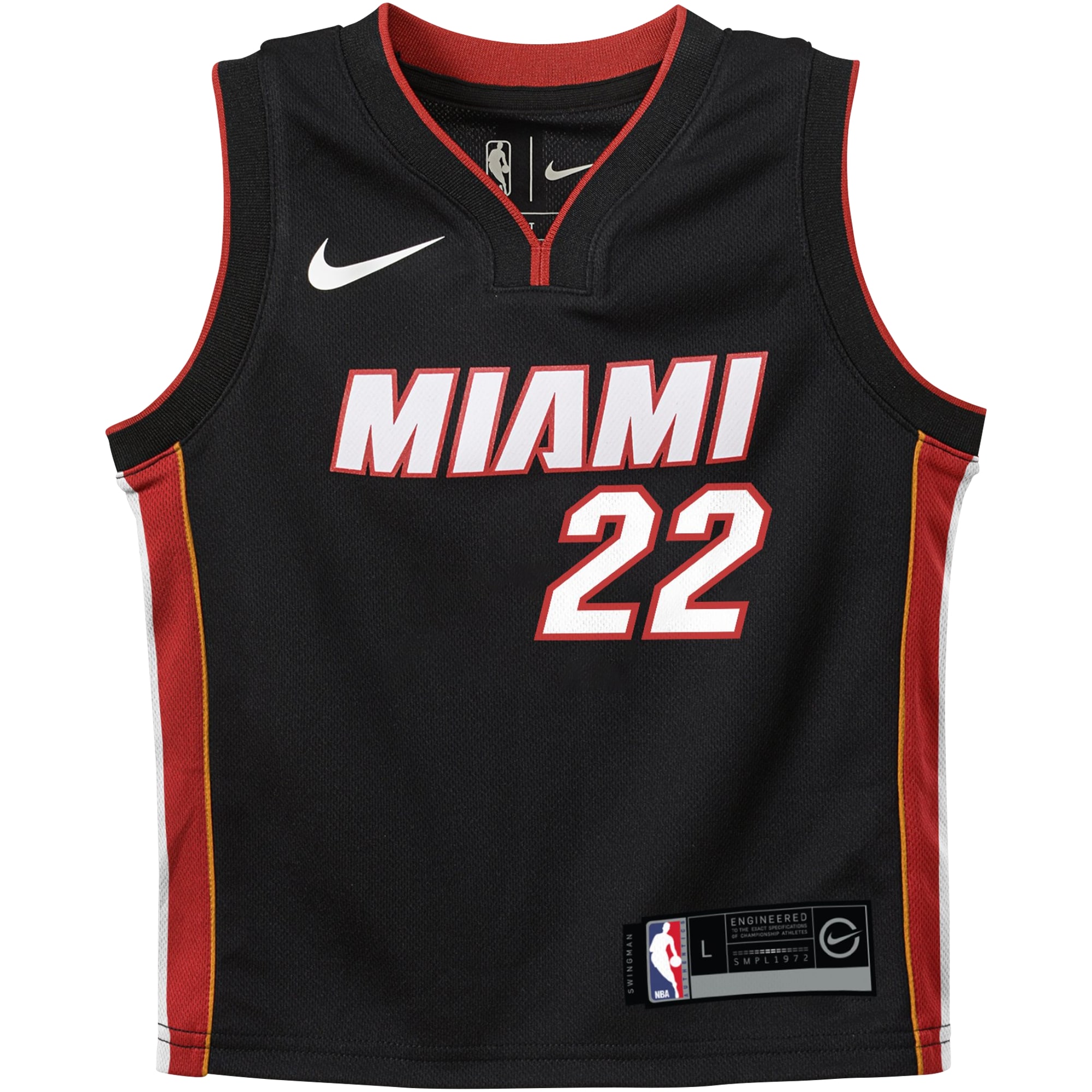 Jimmy Butler Miami Heat Nike Toddler Swingman Player Jersey - Icon Edition - Black - vstockx