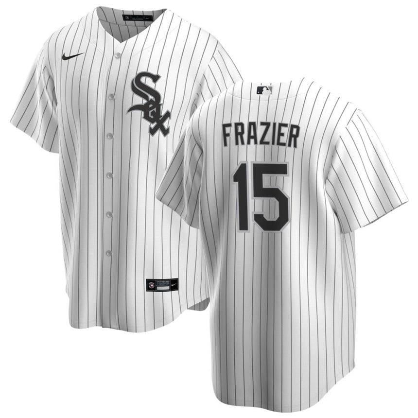 Men's Clint Frazier Chicago White Sox White Home Premium Replica Jersey - vstockx
