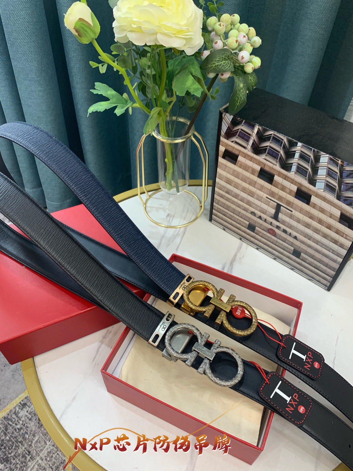 Streetwear Belt Ferragamo 319136 size:3.5cm - vstockx