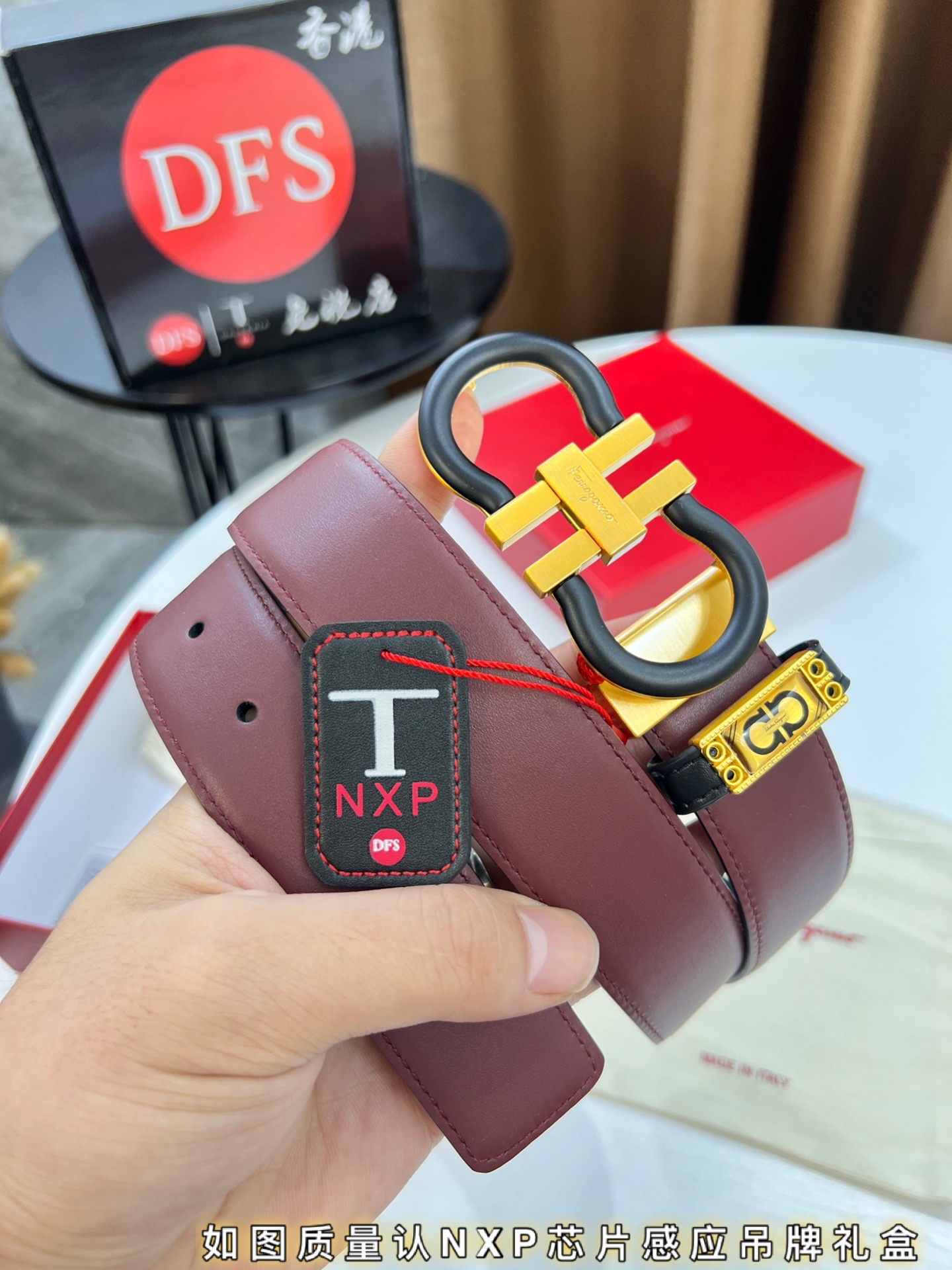 Streetwear Belt Ferragamo 319702 size:3.5cm - vstockx