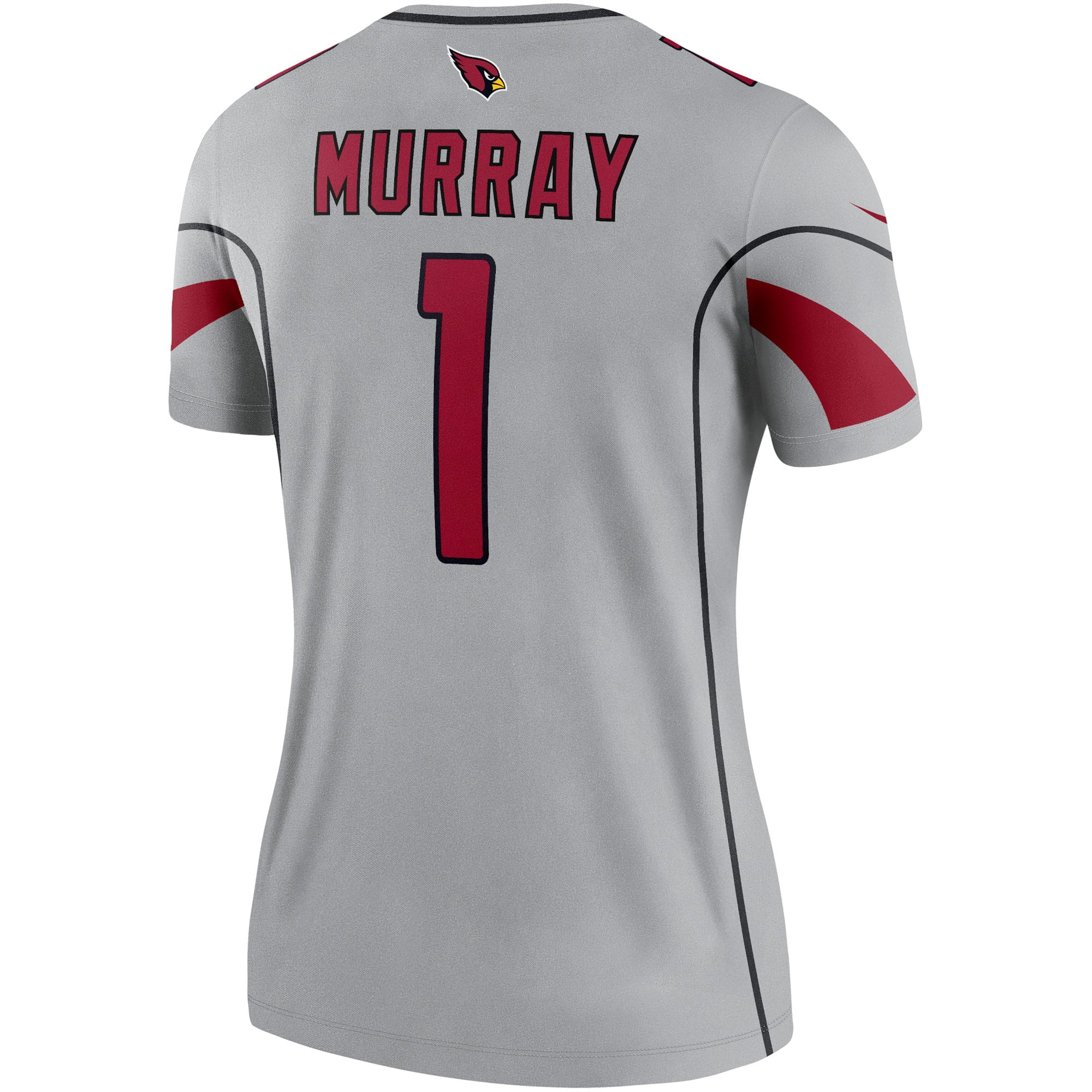 Women's Nike Kyler Murray Gray Arizona Cardinals Inverted Legend Jersey - vstockx