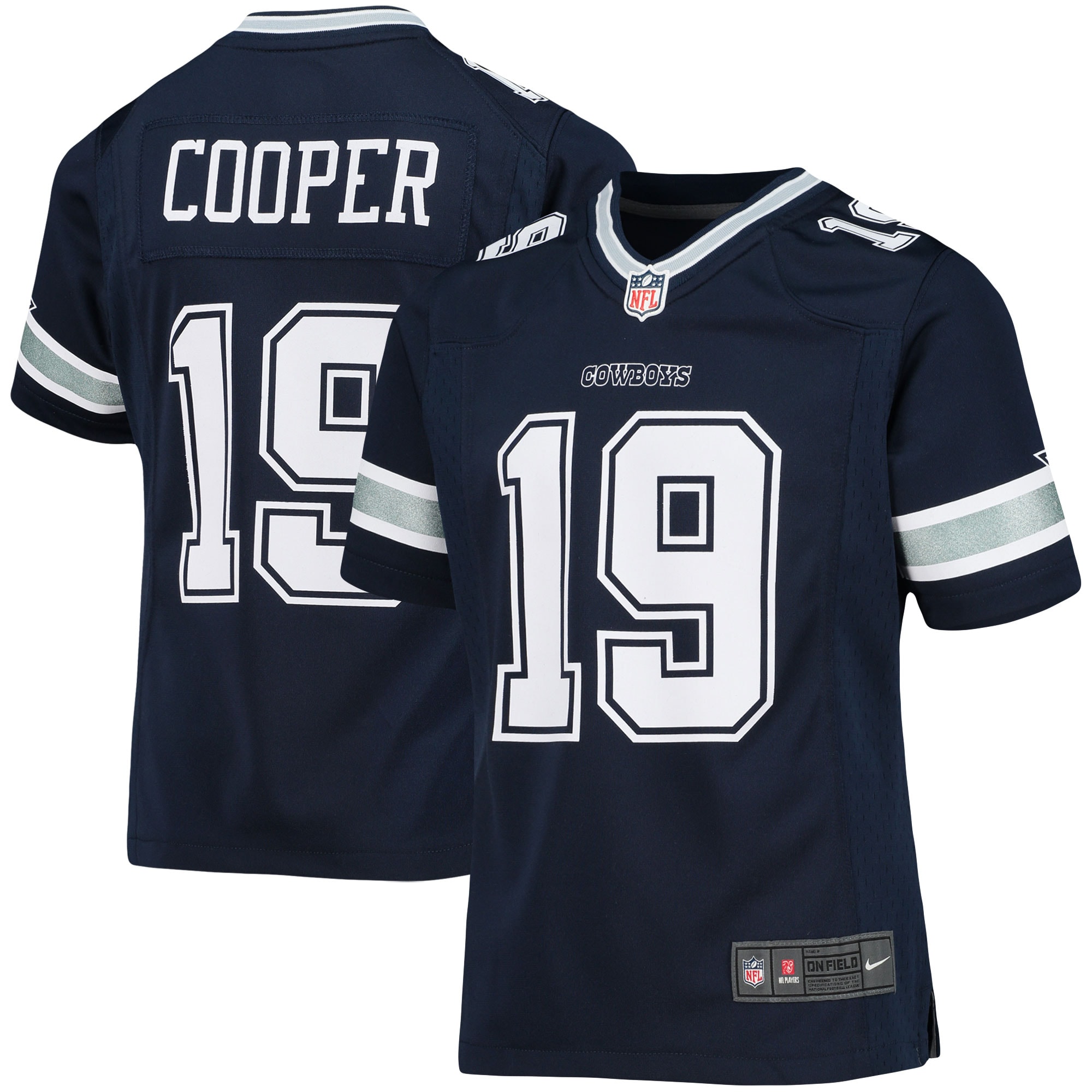 Amari Cooper Dallas Cowboys Nike Girls Youth Game Jersey - Navy - vstockx