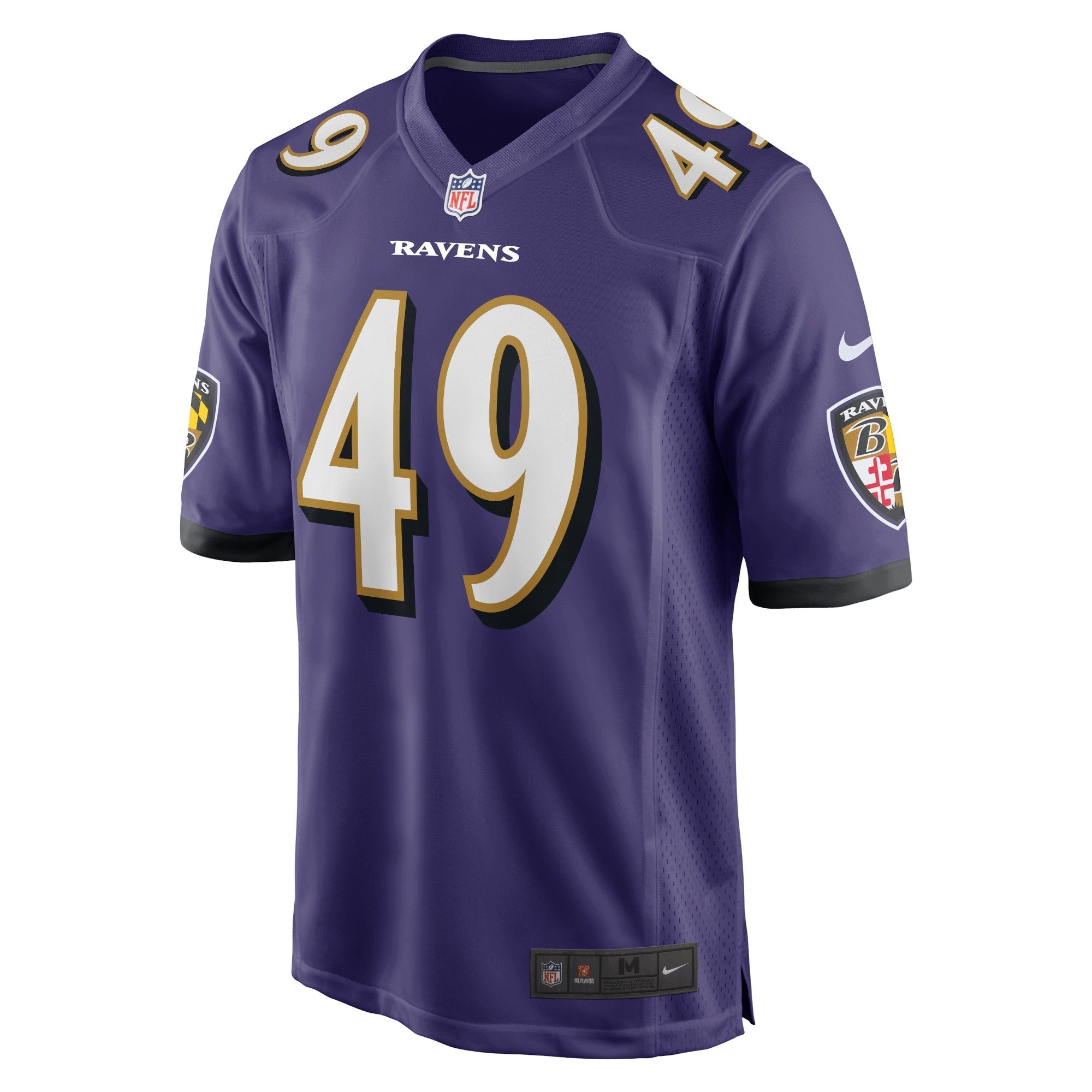 Men's Nike Julian Stanford Purple Baltimore Ravens Home Game Player Jersey - vstockx