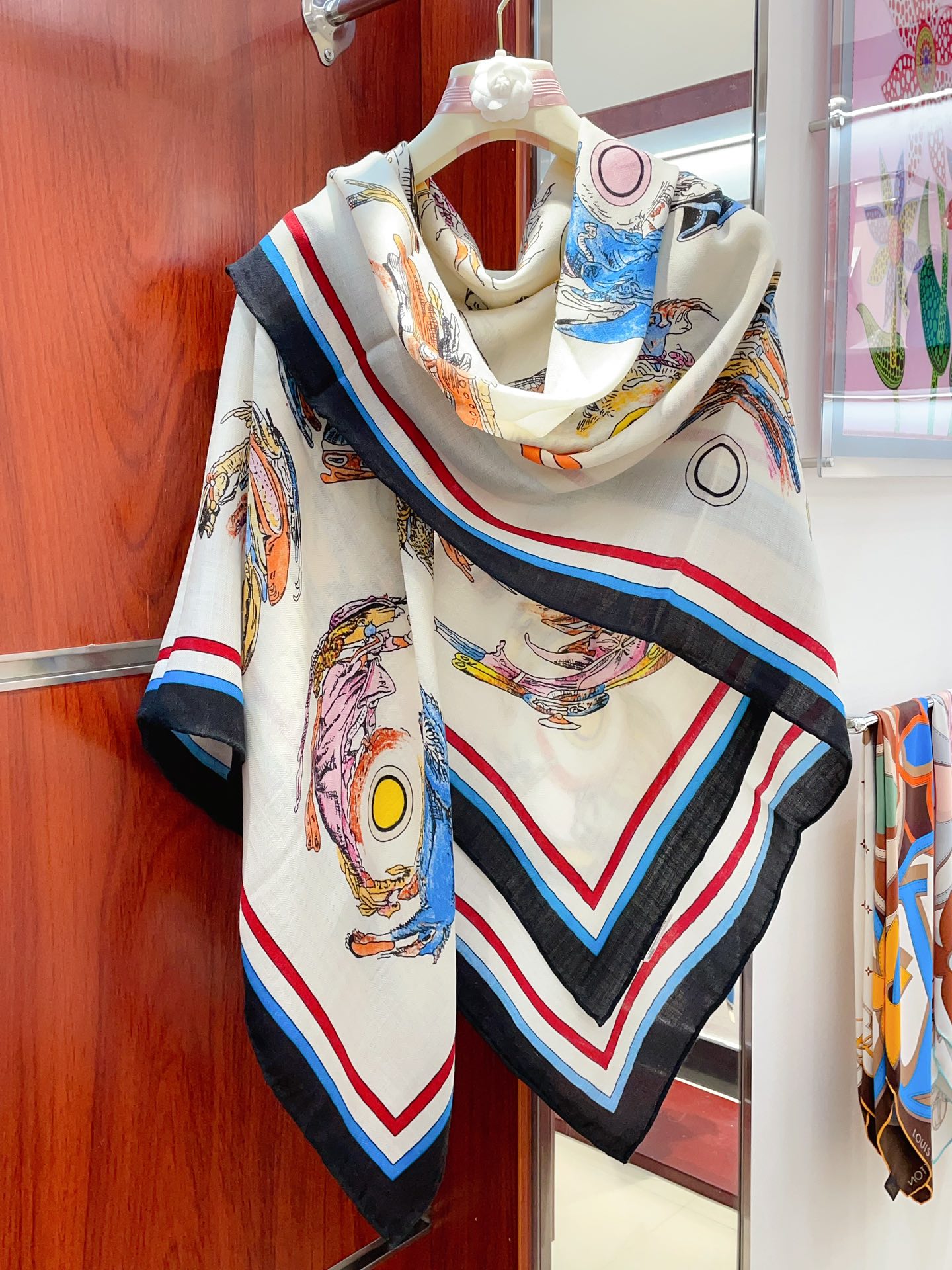 Streetwear Scarf Hermes 328806 size:140cm*140cm - vstockx