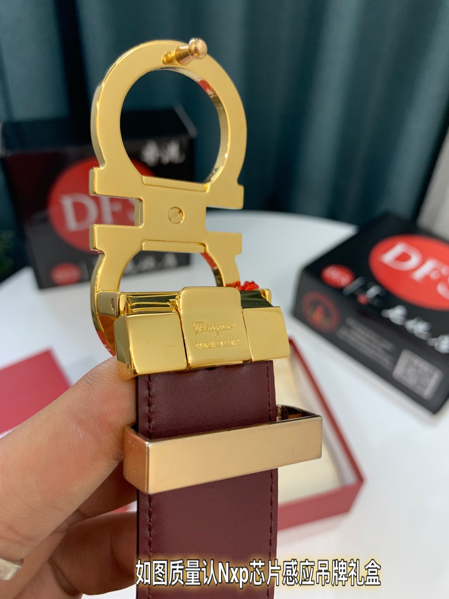 Streetwear Belt Ferragamo 319239 size:3.5cm - vstockx