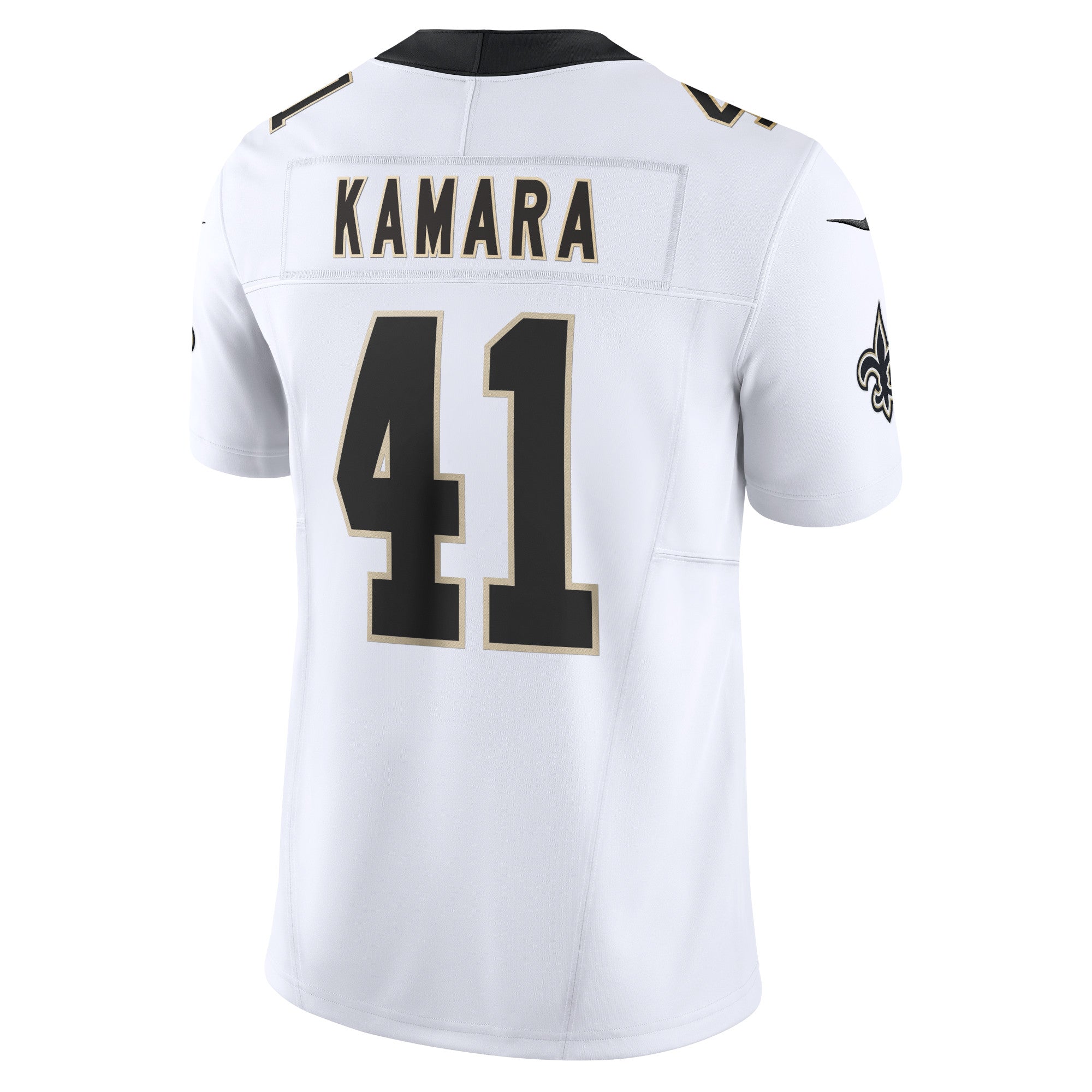 Men's Nike Alvin Kamara White New Orleans Saints Vapor F.U.S.E. Limited Jersey - vstockx
