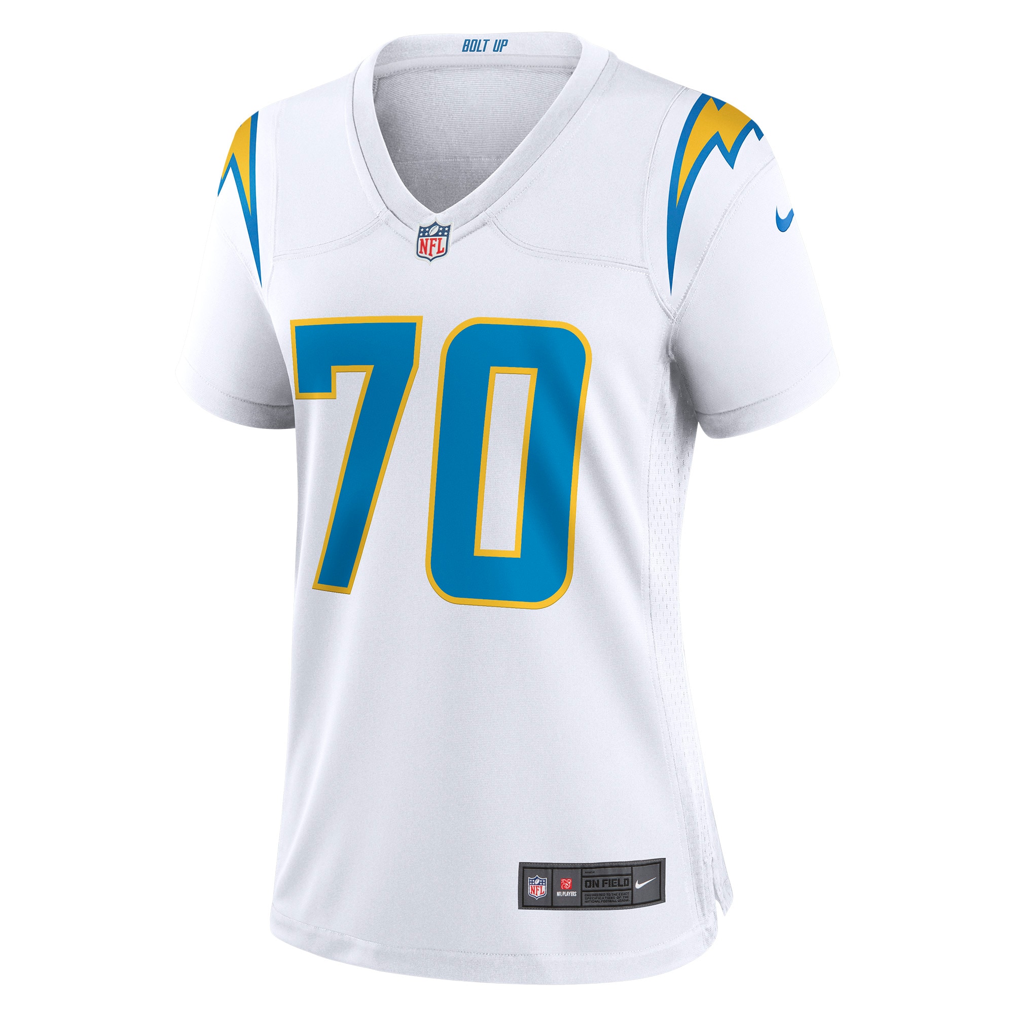 Rashawn Slater Los Angeles Chargers Nike Women's Game Jersey - White - vstockx