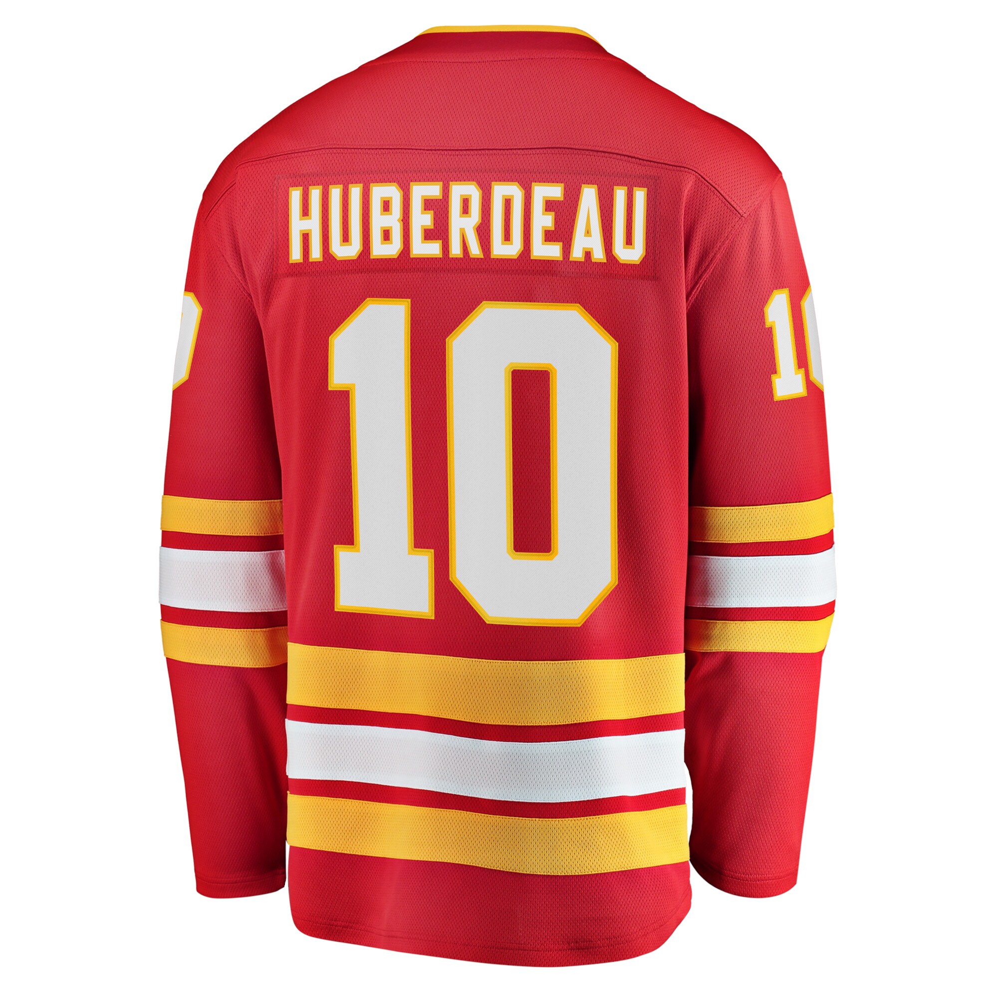 Jonathan Huberdeau Calgary Flames Fanatics Branded Home Breakaway Player Jersey - Red - vstockx